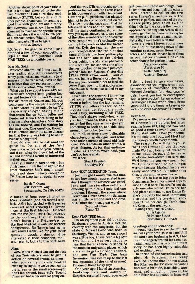 Read online Star Trek: The Next Generation (1989) comic -  Issue #46 - 26
