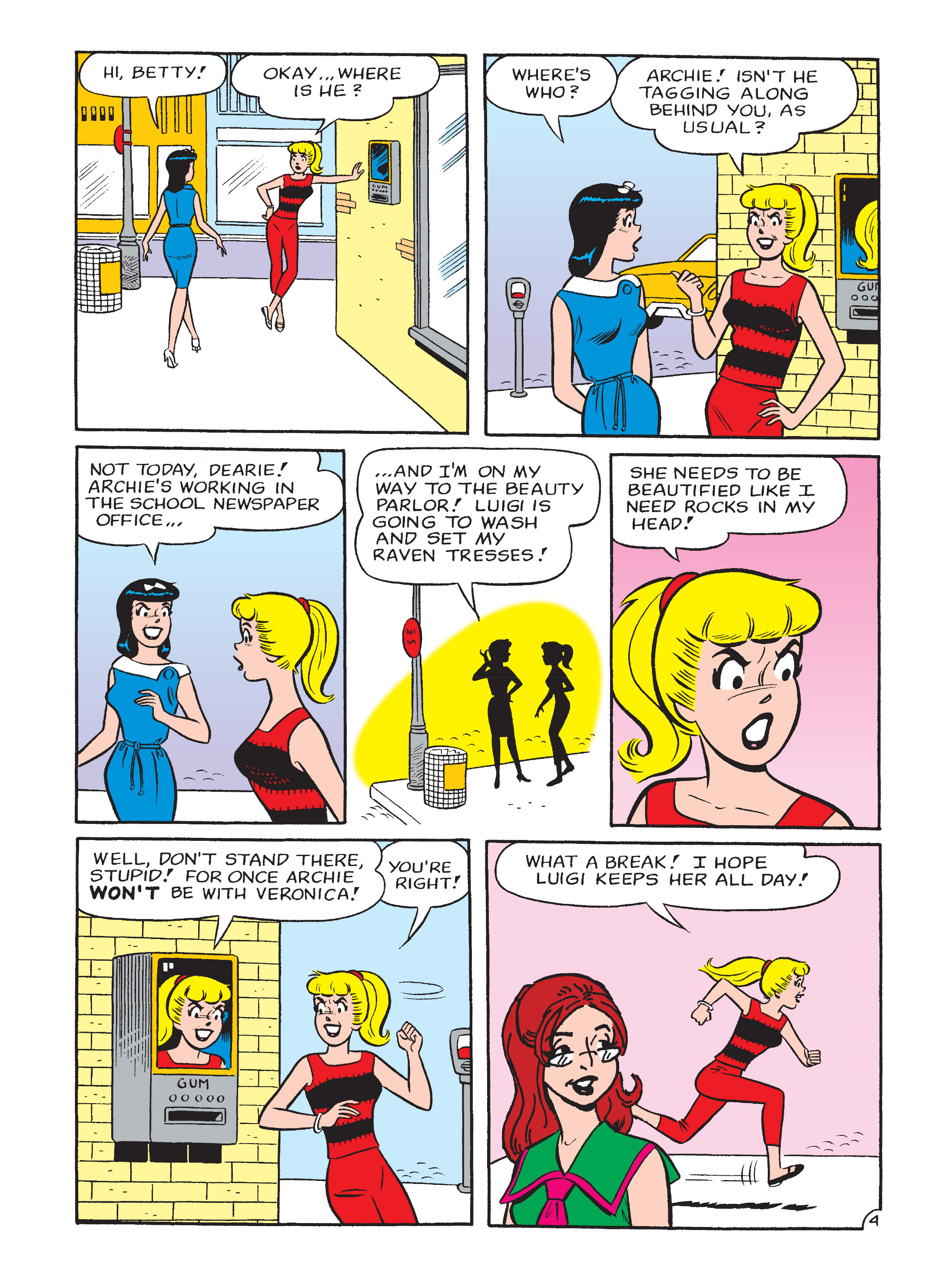 Read online Betty and Veronica Double Digest comic -  Issue #222 - 81
