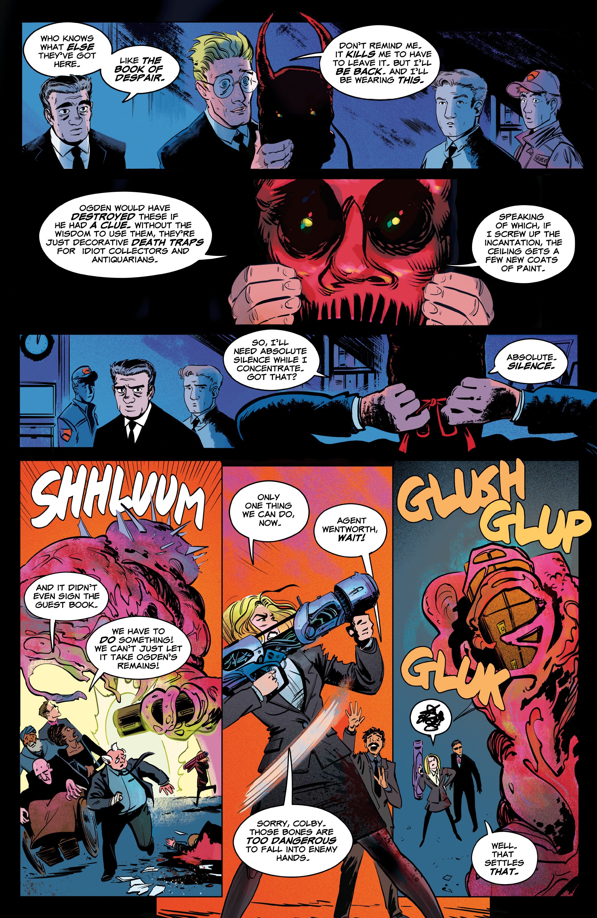 Read online Blackwood: The Mourning After comic -  Issue #4 - 8