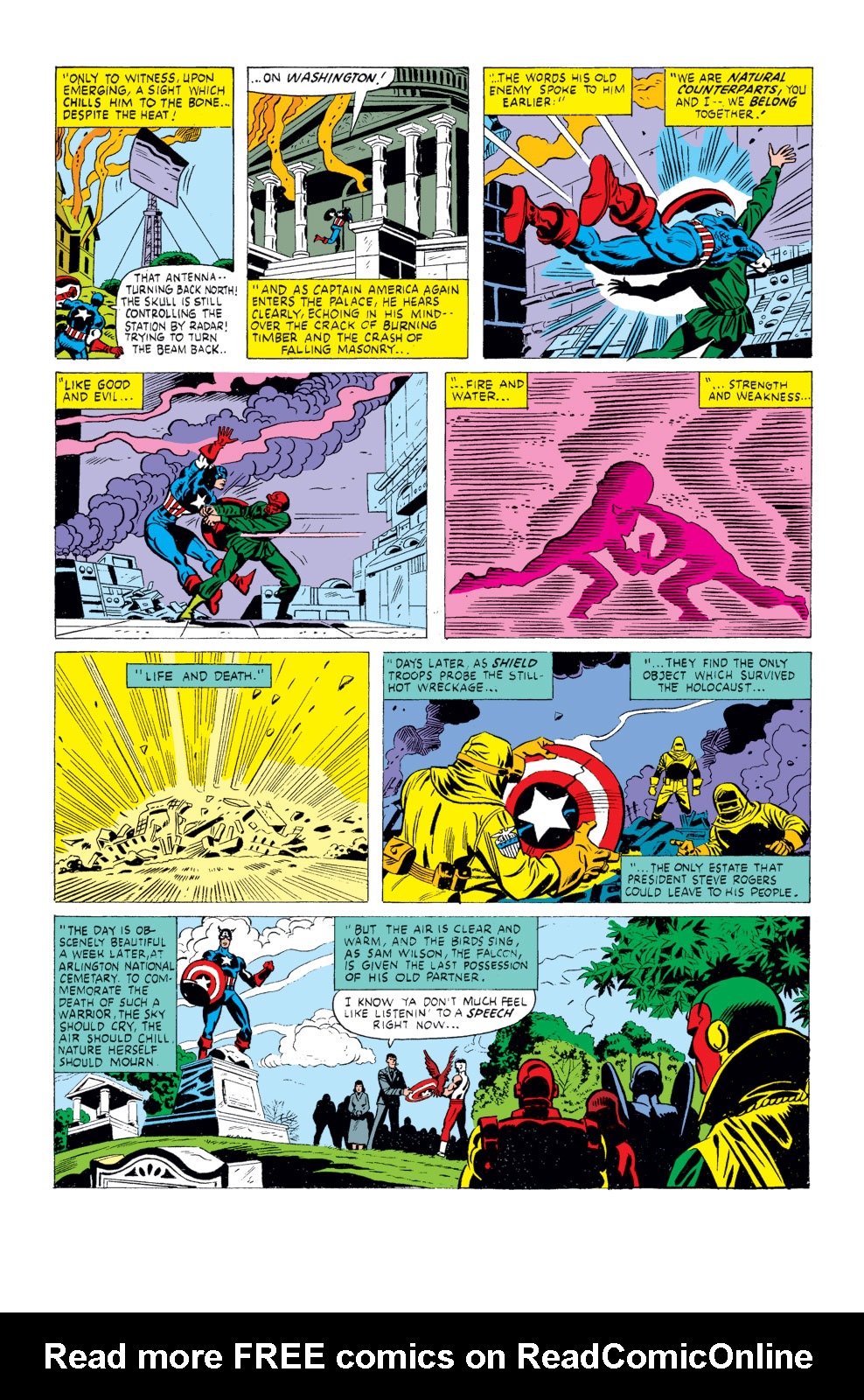 What If? (1977) issue 26 - Captain America had been elected president - Page 20