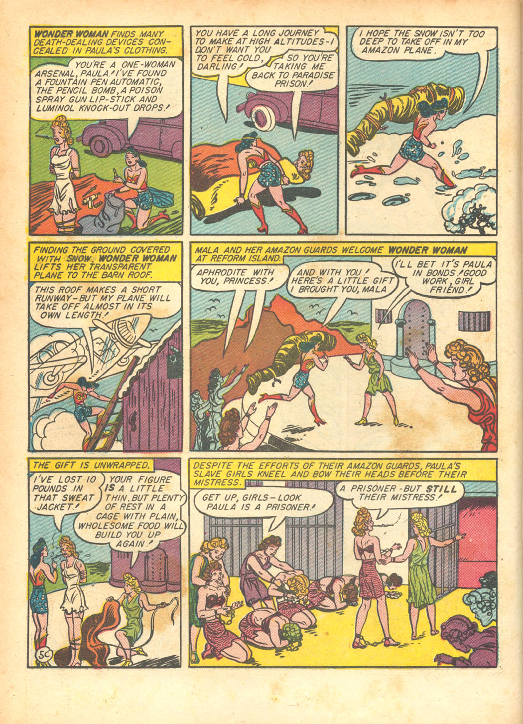 Read online Wonder Woman (1942) comic -  Issue #3 - 42