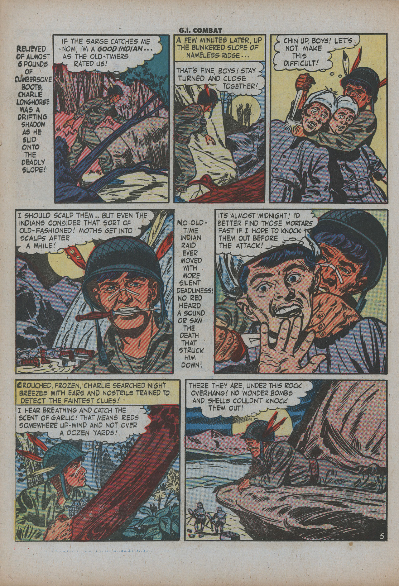 Read online G.I. Combat (1952) comic -  Issue #8 - 17