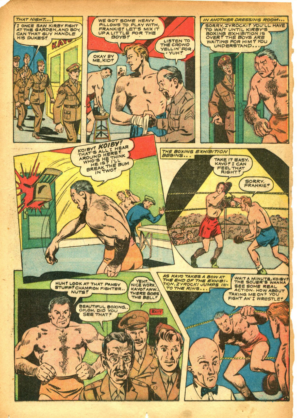 Read online Fight Comics comic -  Issue #29 - 33