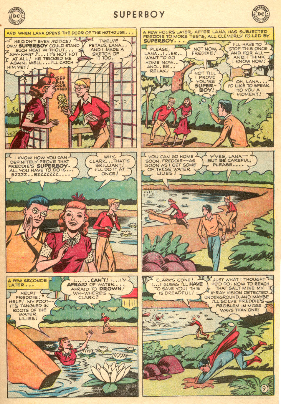 Read online Superboy (1949) comic -  Issue #22 - 37