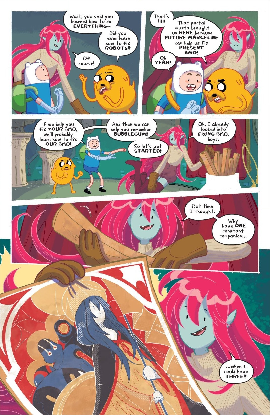 Read online Adventure Time Season 11 comic -  Issue #1 - 22