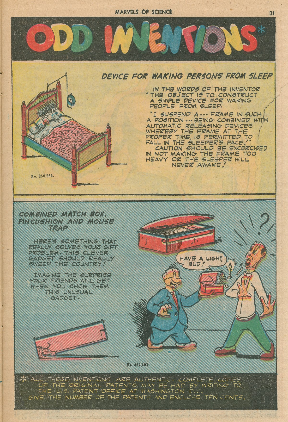 Read online Marvels Of Science comic -  Issue #3 - 33