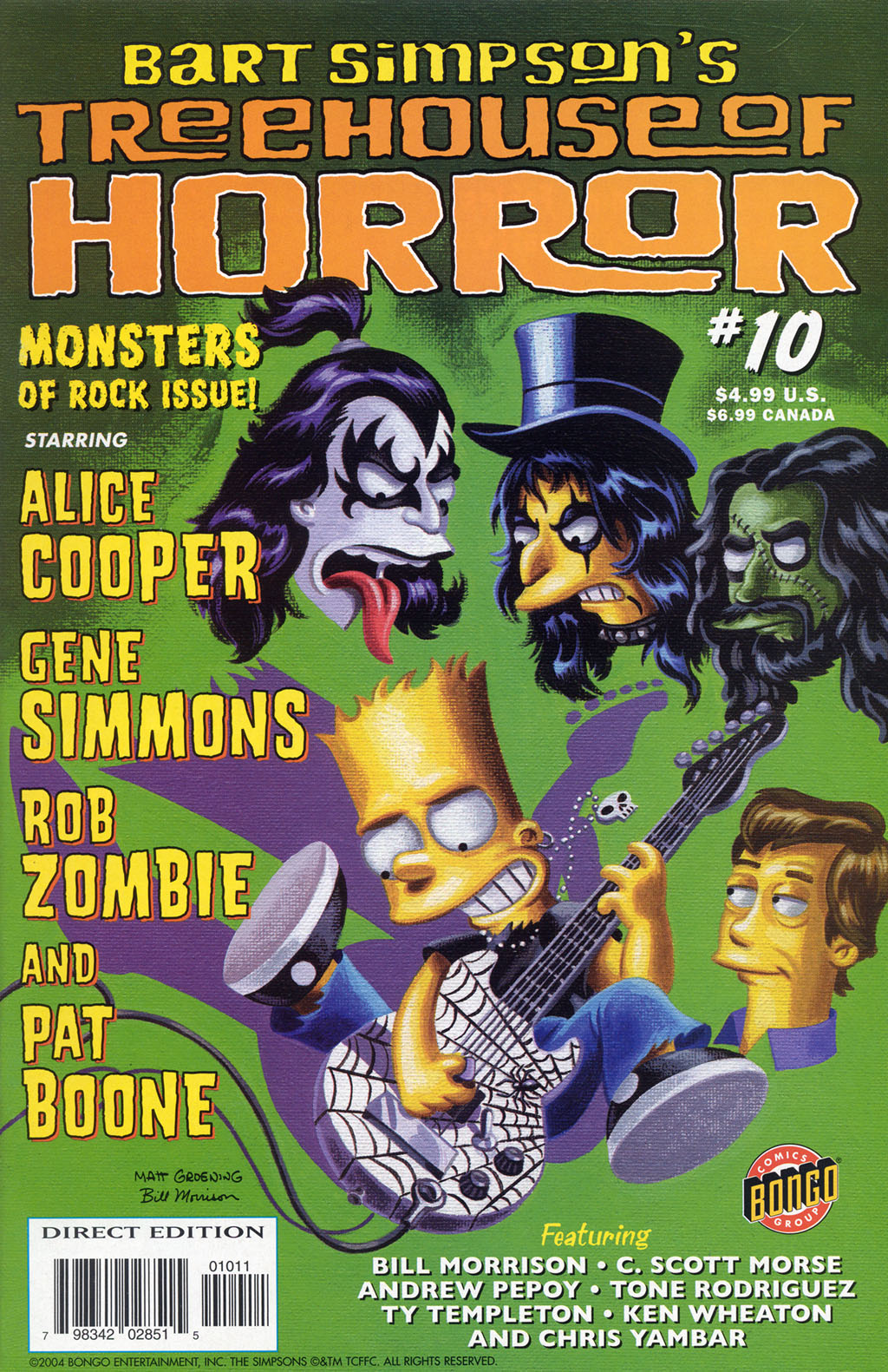 Read online Treehouse of Horror comic -  Issue #10 - 2