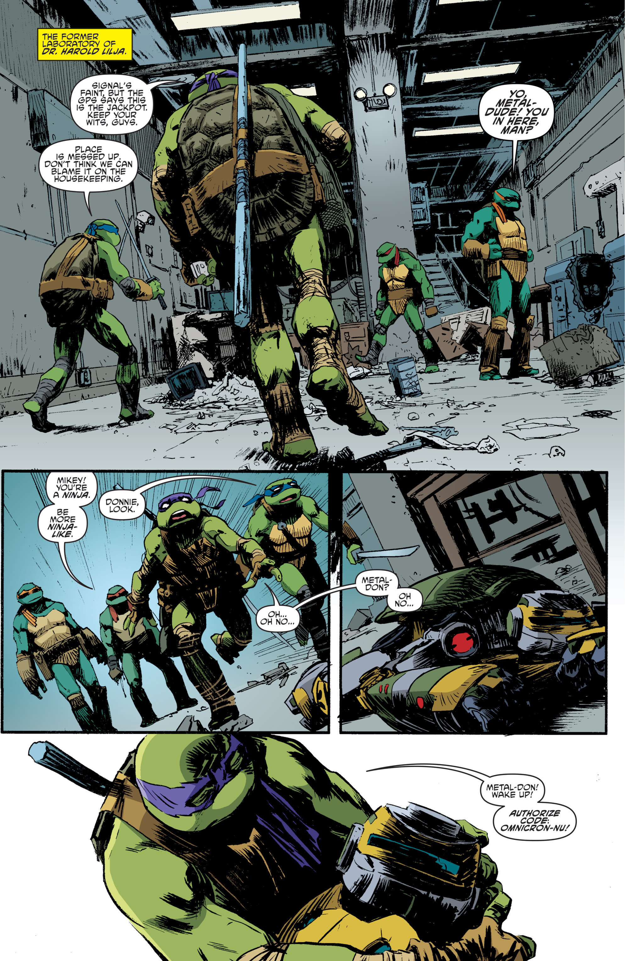 Read online Teenage Mutant Ninja Turtles Universe comic -  Issue #8 - 8