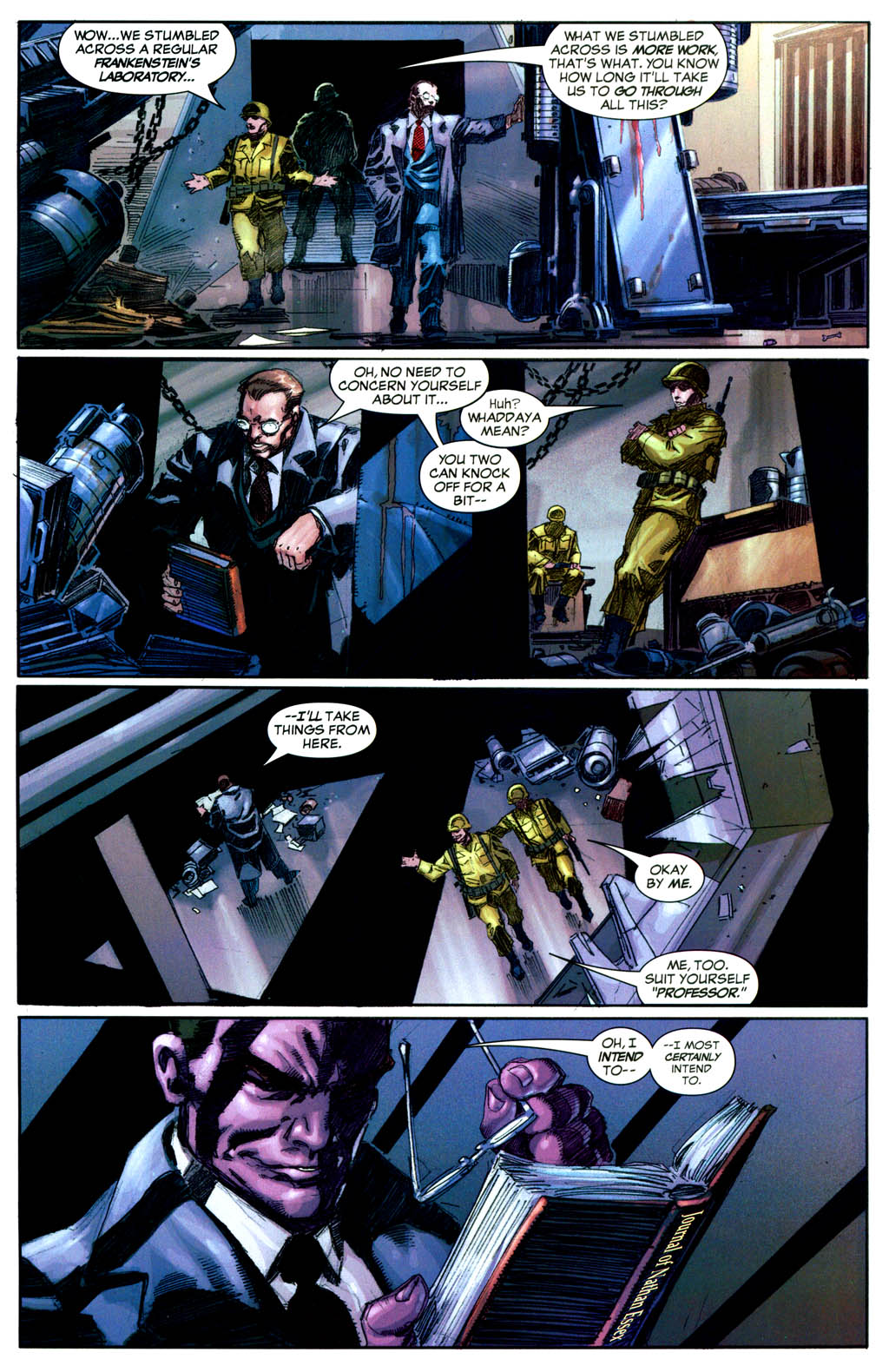 Read online Weapon X (2002) comic -  Issue #23 - 5