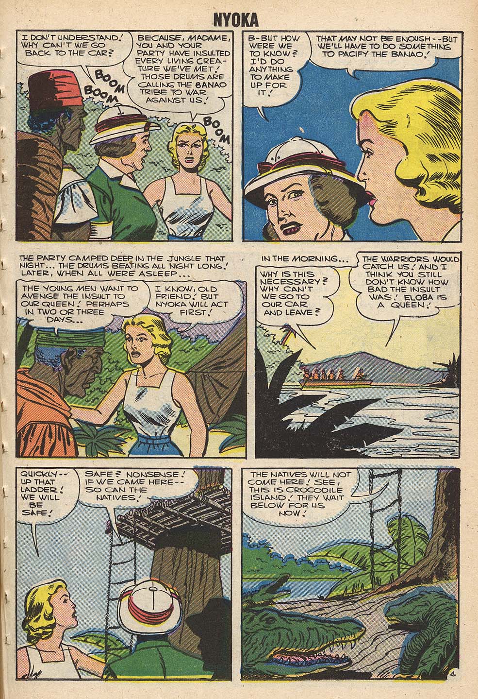Read online Nyoka the Jungle Girl (1955) comic -  Issue #19 - 23