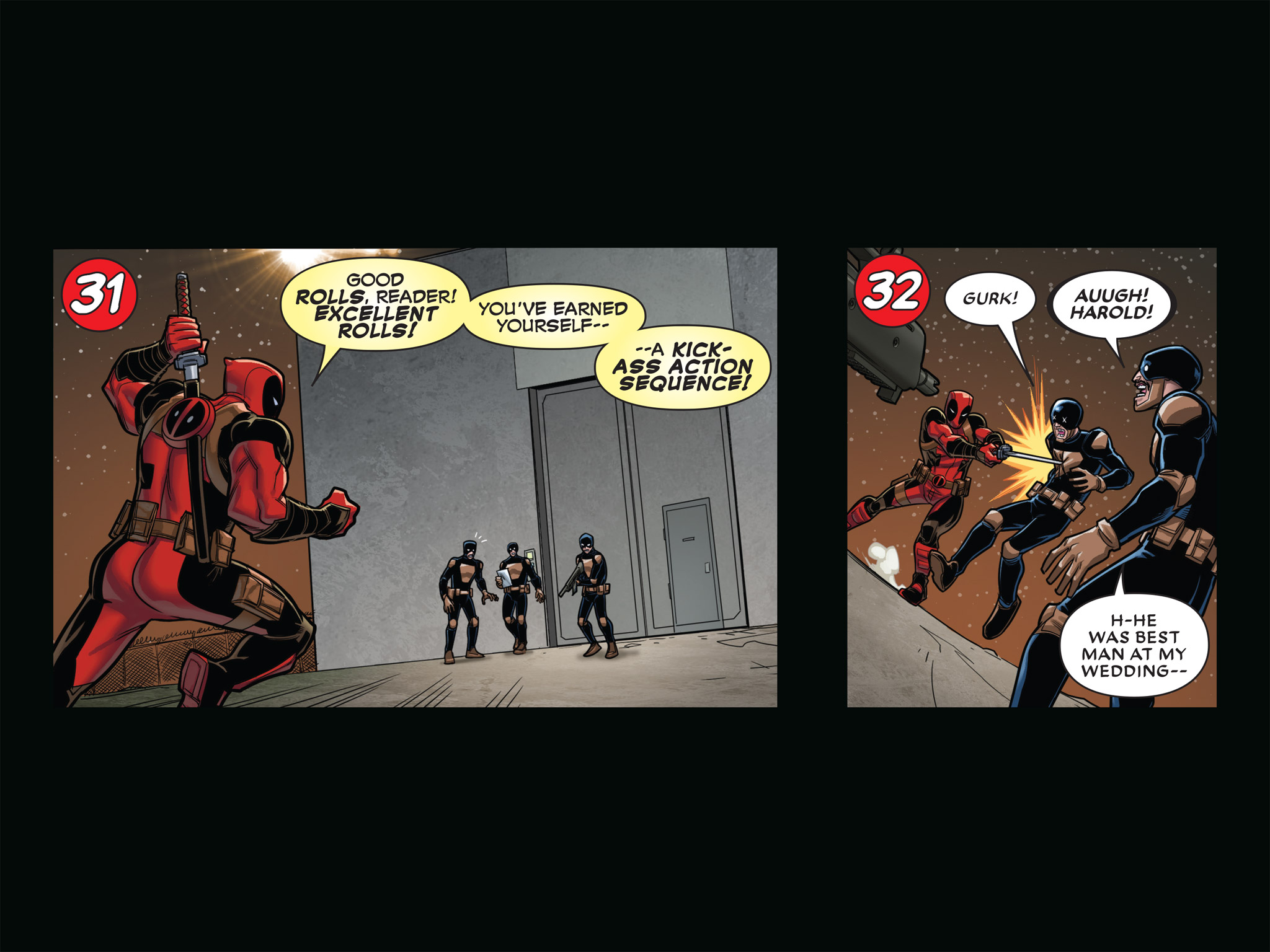 Read online You Are Deadpool comic -  Issue #1 - 36
