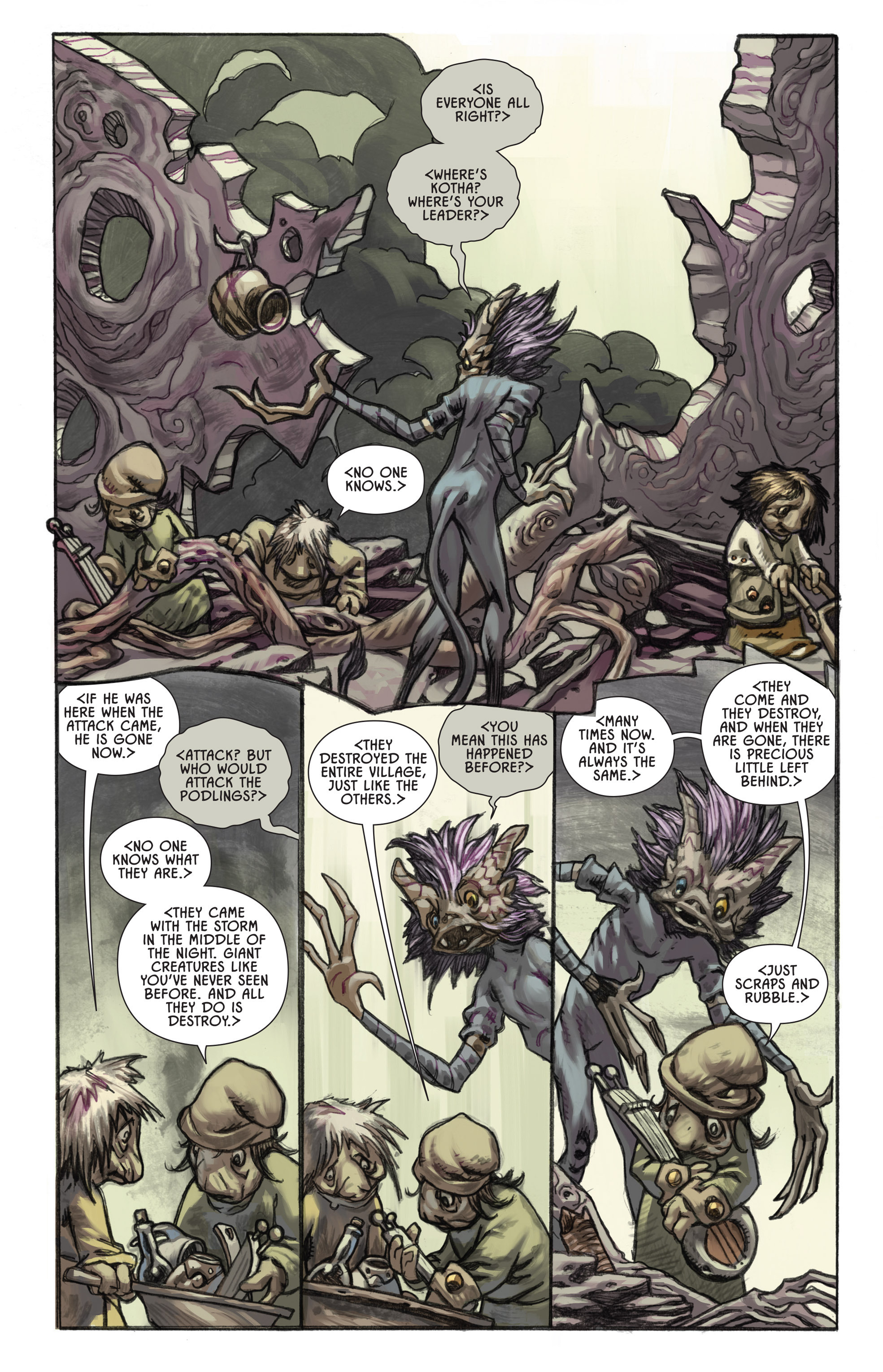 Read online The Dark Crystal: Creation Myths comic -  Issue # TPB 3 - 17