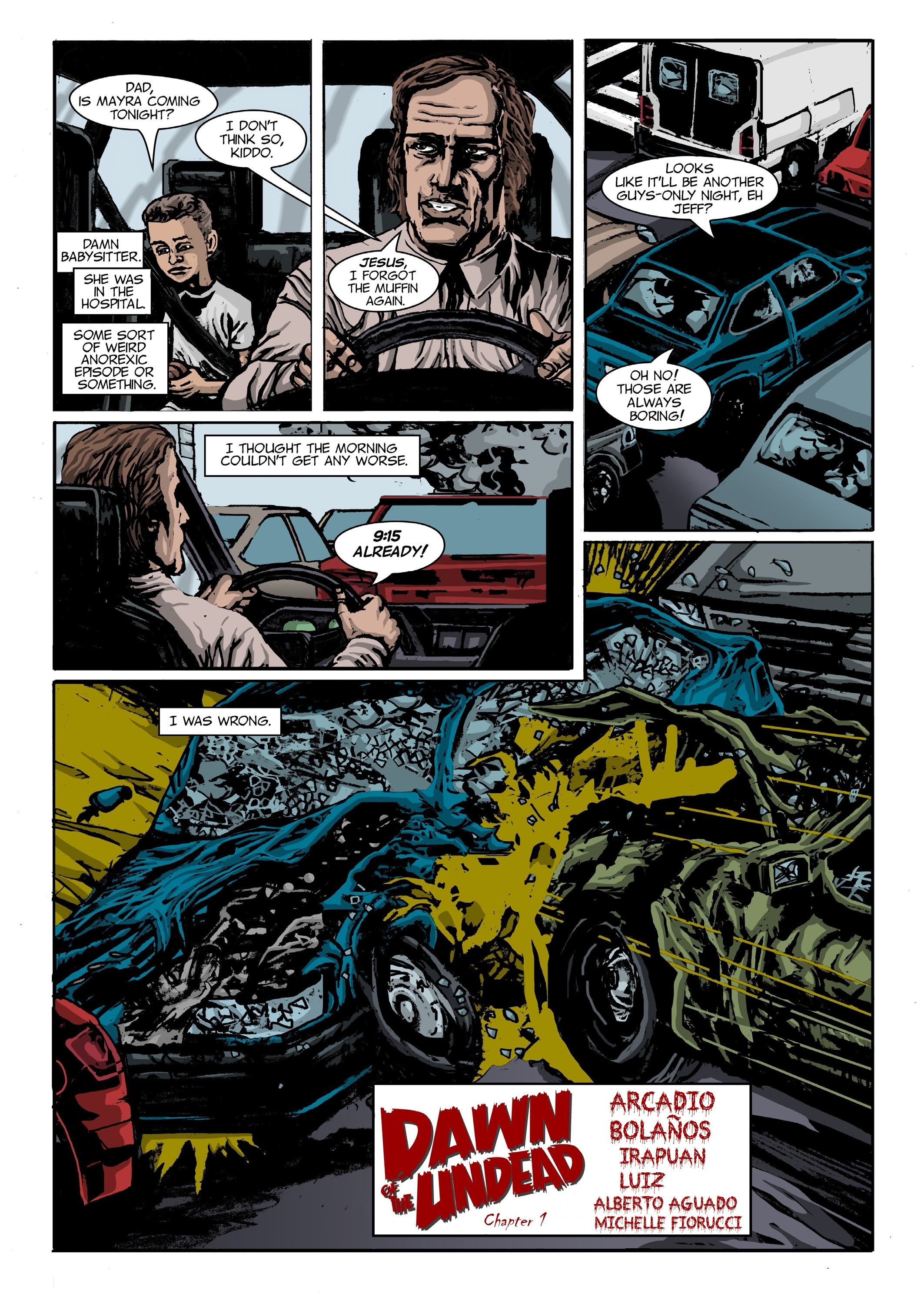 Read online Dawn of the Undead comic -  Issue #1 - 3