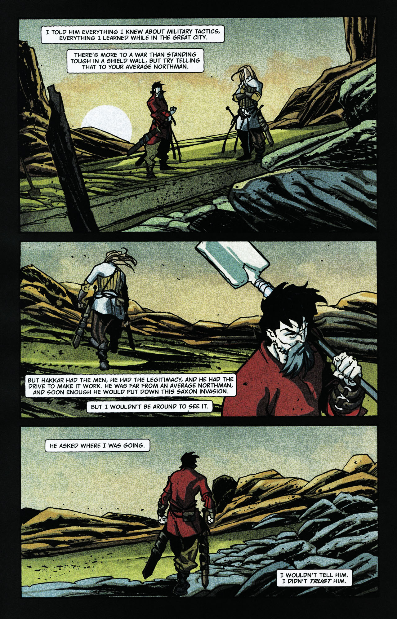 Read online Northlanders comic -  Issue #8 - 12