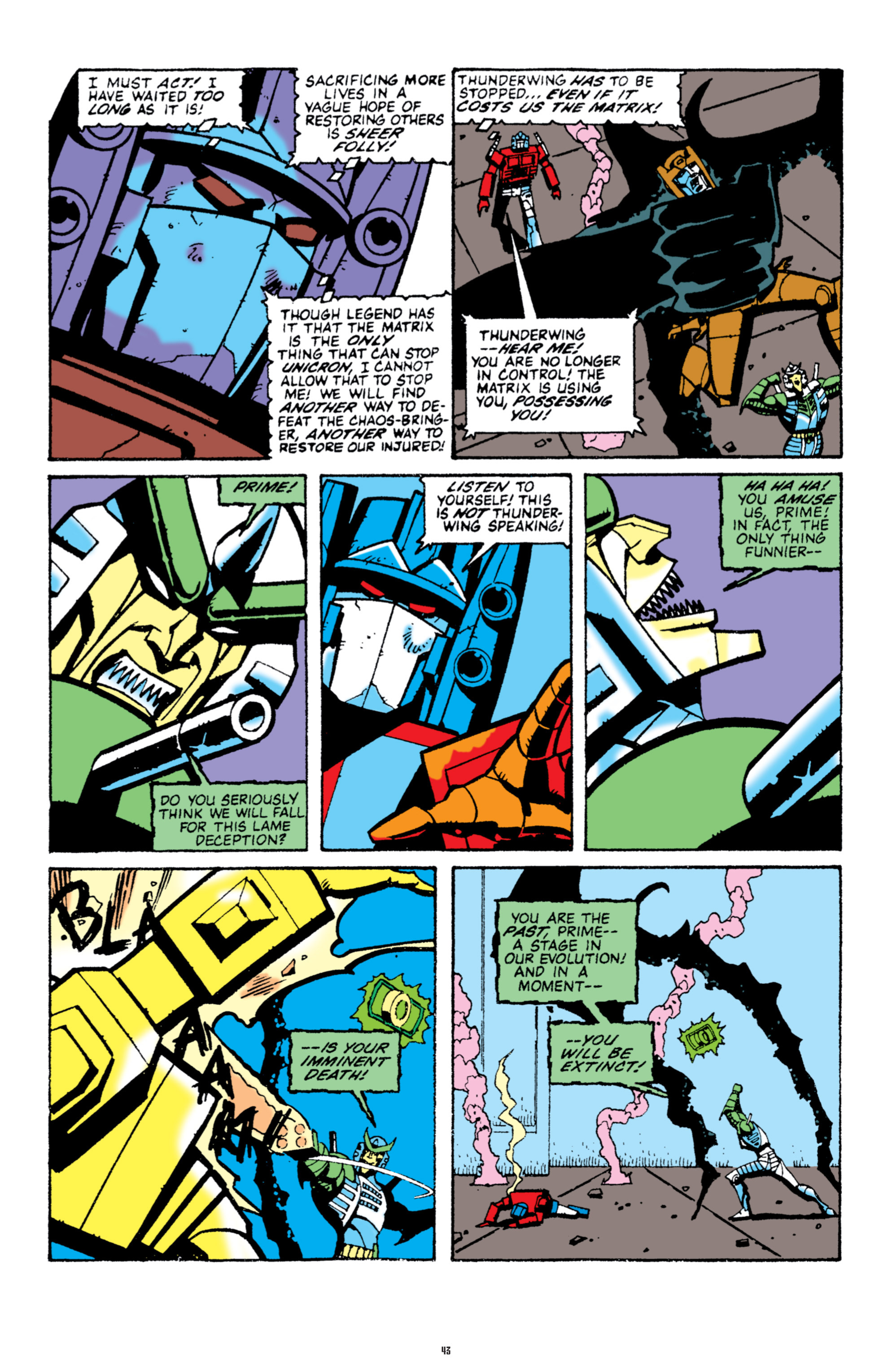 Read online The Transformers Classics comic -  Issue # TPB 6 - 44