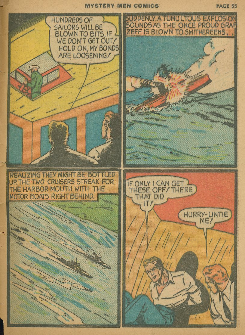 Read online Mystery Men Comics comic -  Issue #12 - 57