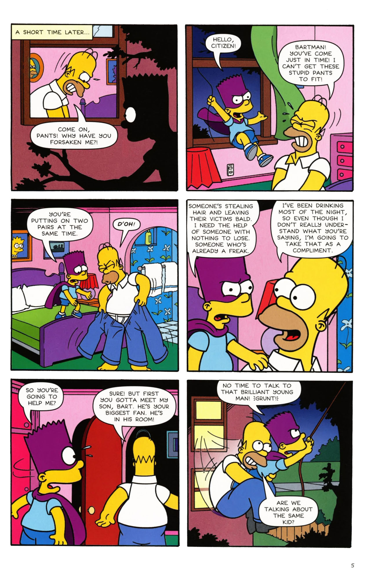 Read online Bongo Comics Presents Simpsons Super Spectacular comic -  Issue #10 - 7