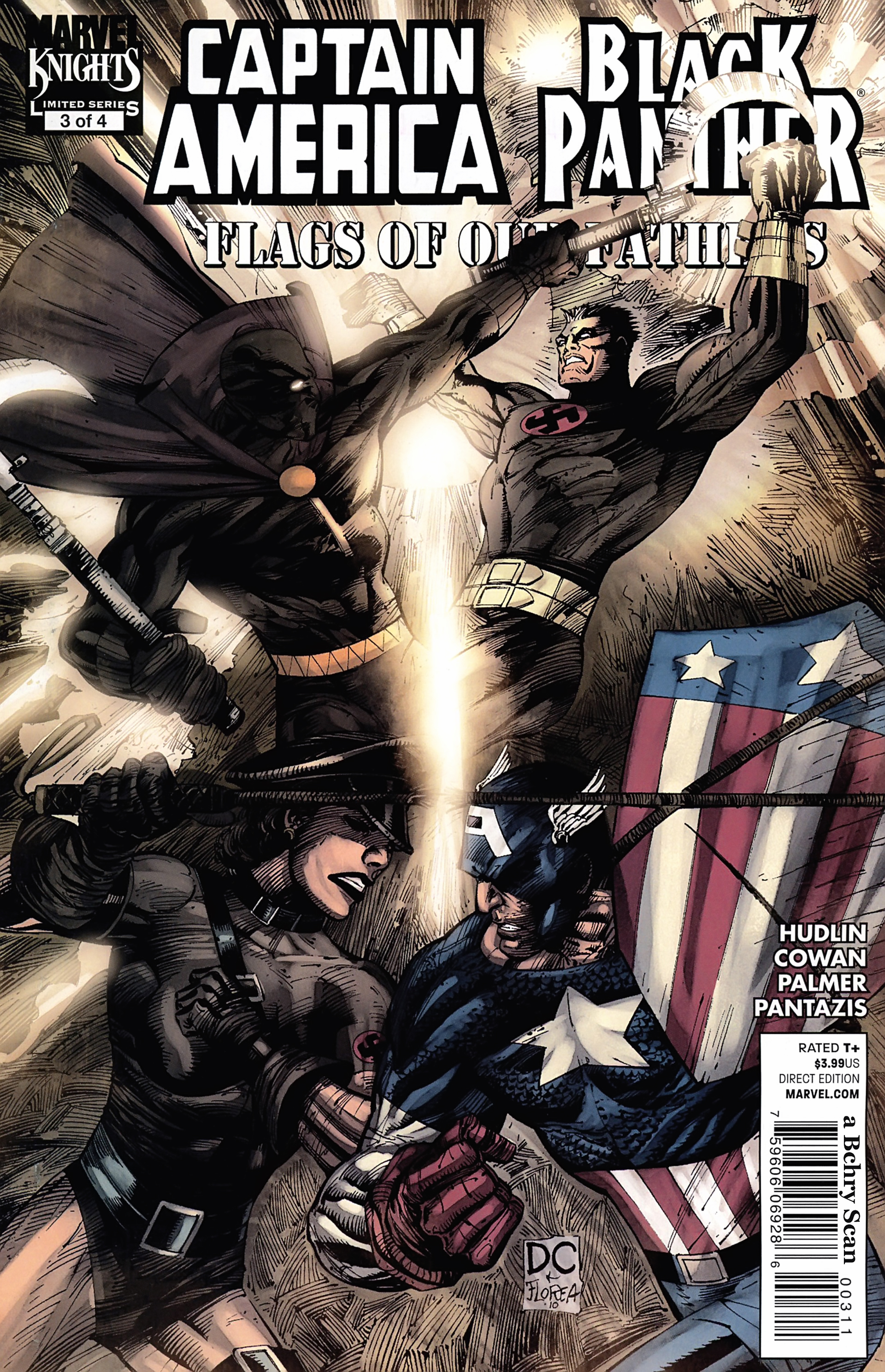 Read online Black Panther/Captain America: Flags Of Our Fathers comic -  Issue #3 - 1