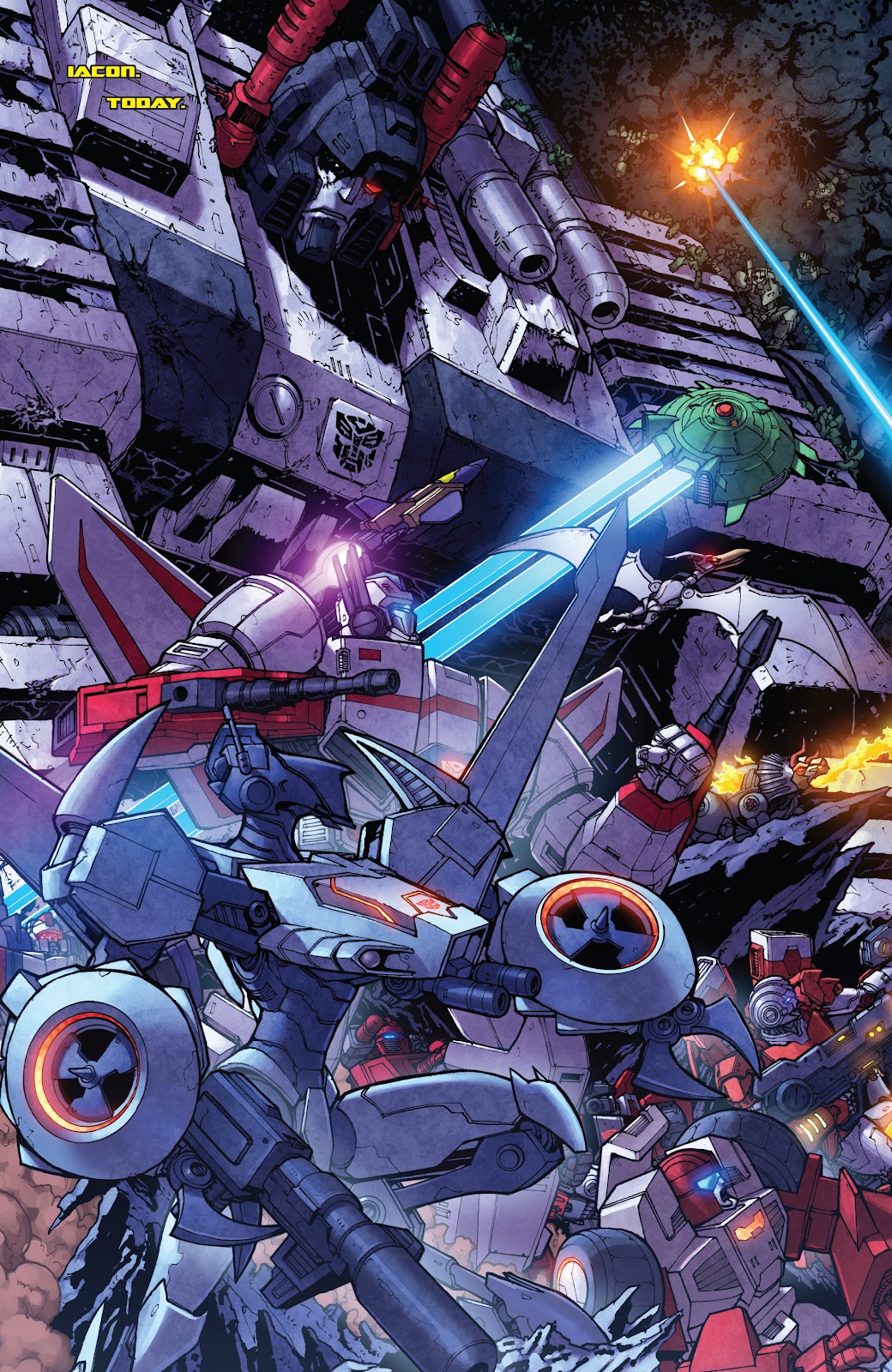 The Transformers: Dark Cybertron Finale issue Full - Page 103