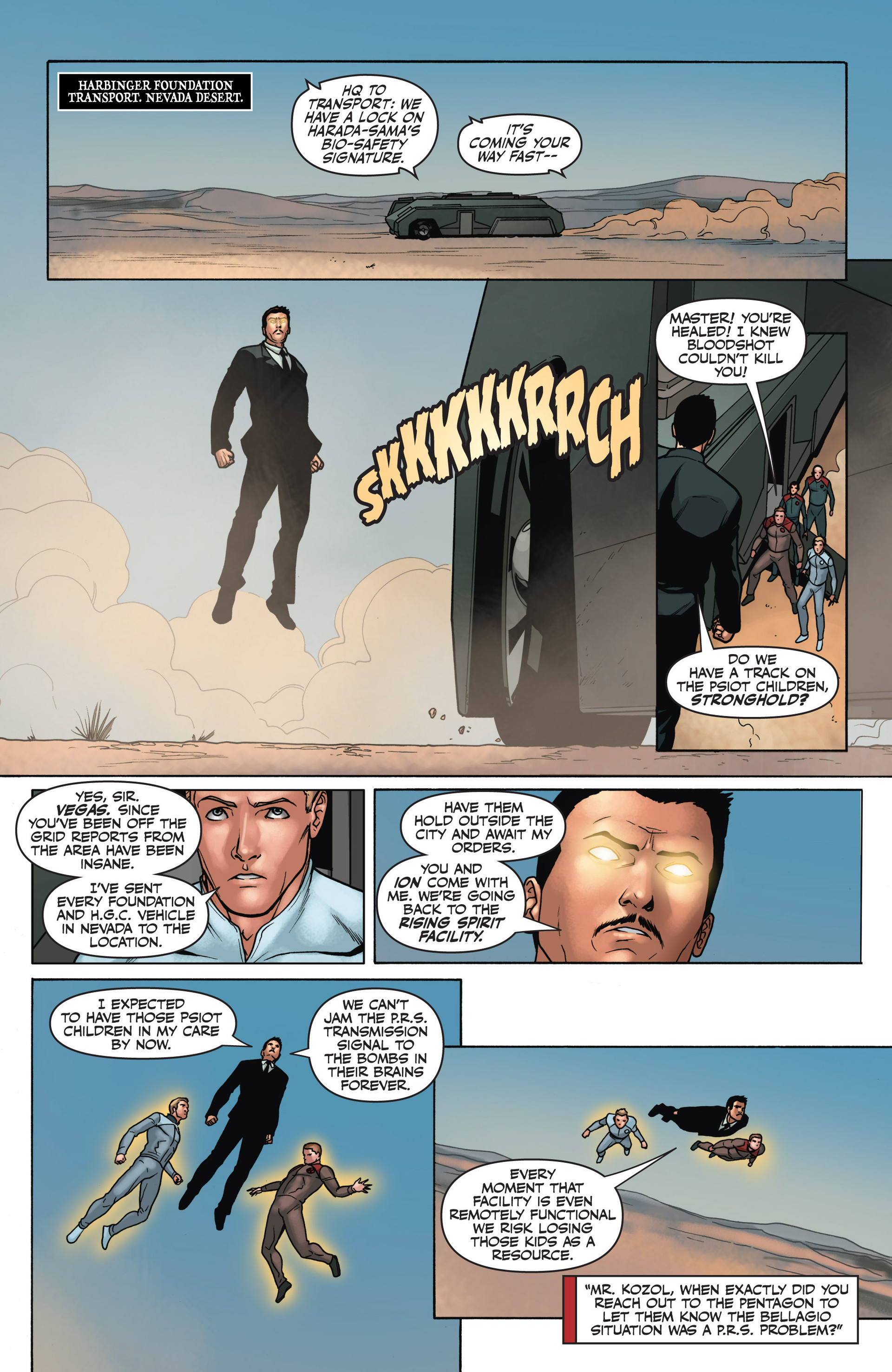 Read online Harbinger Wars comic -  Issue #4 - 5