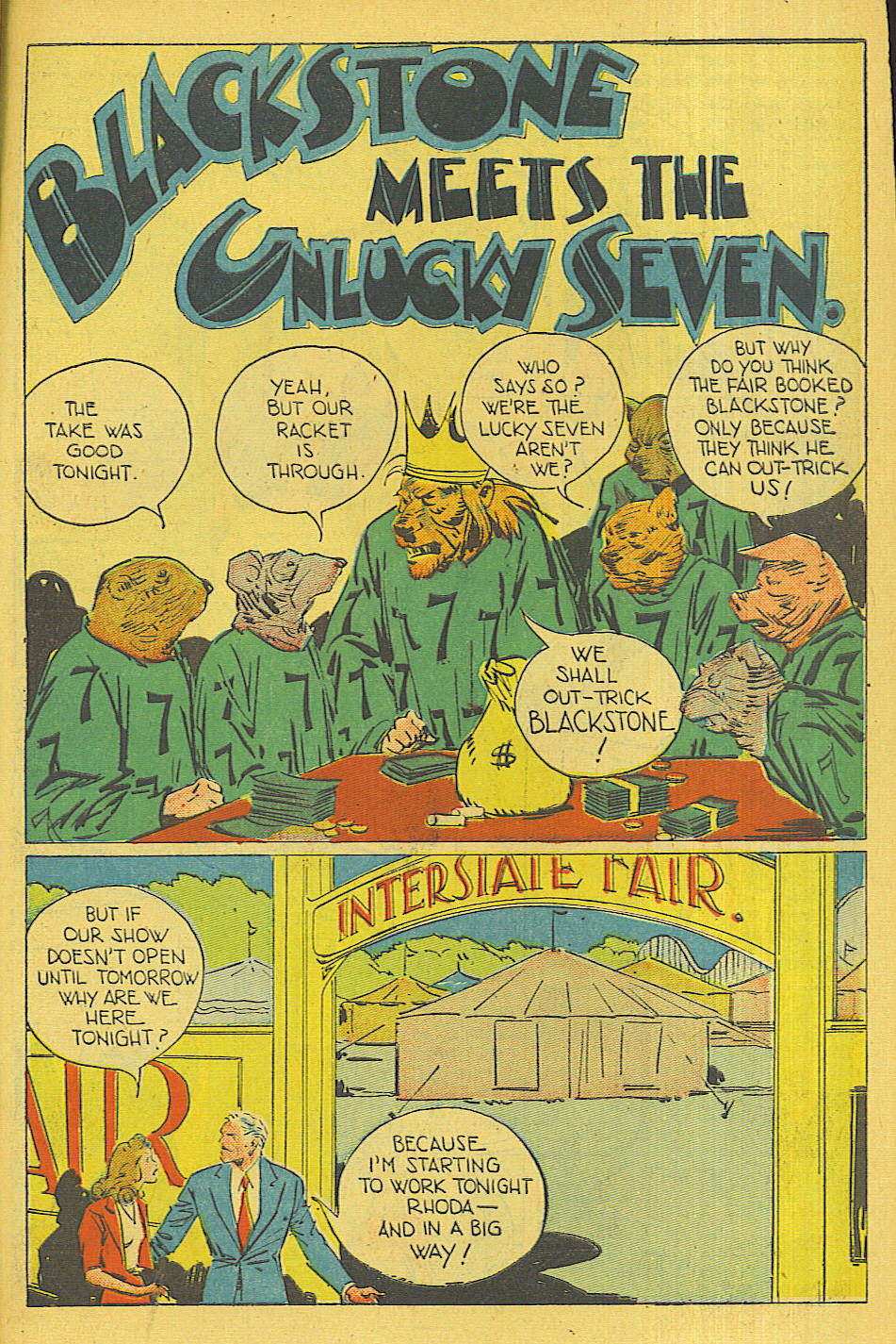 Read online Super-Magician Comics comic -  Issue #42 - 42