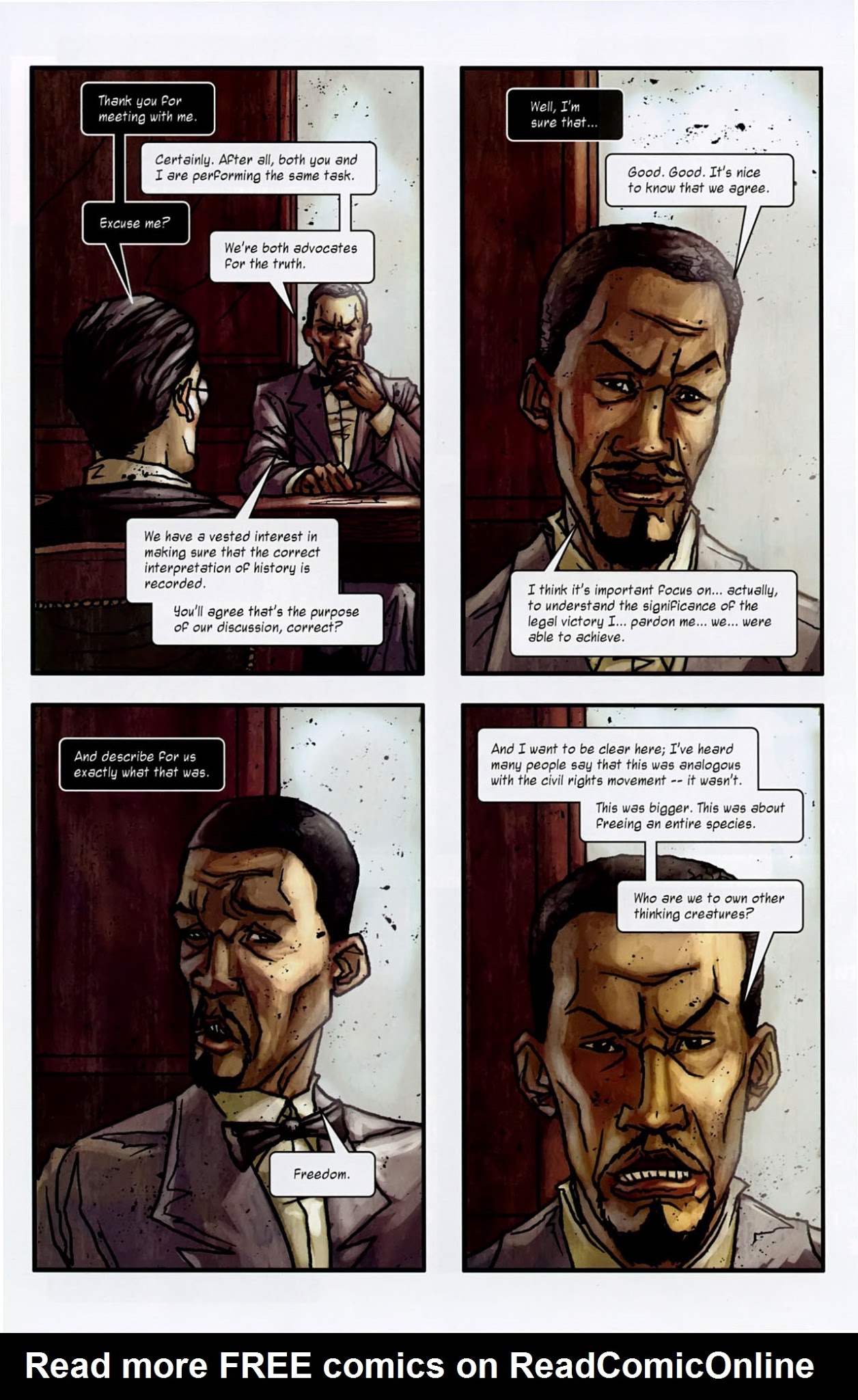 Read online Transhuman comic -  Issue #3 - 18