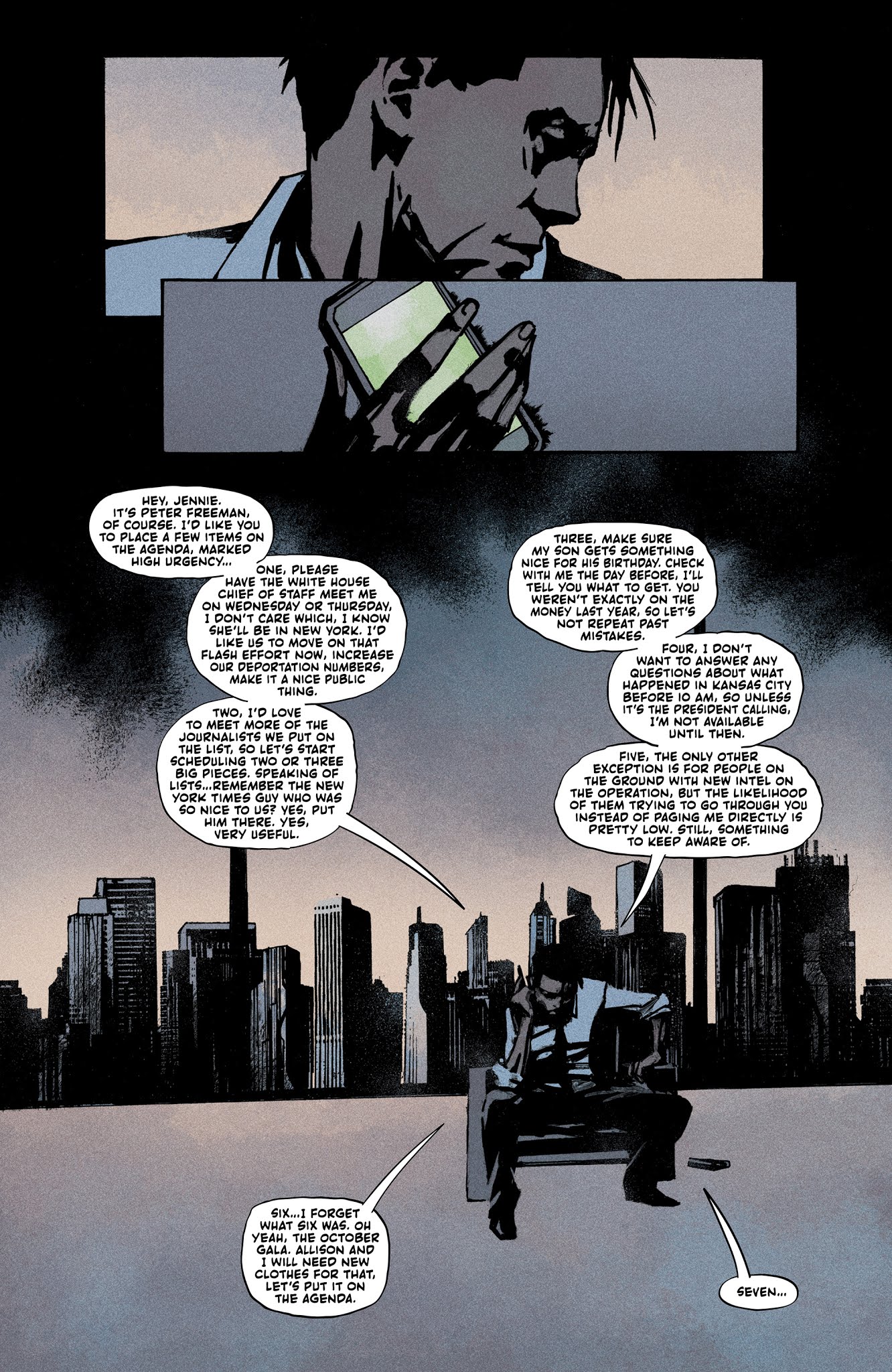 Read online Days of Hate comic -  Issue #6 - 9