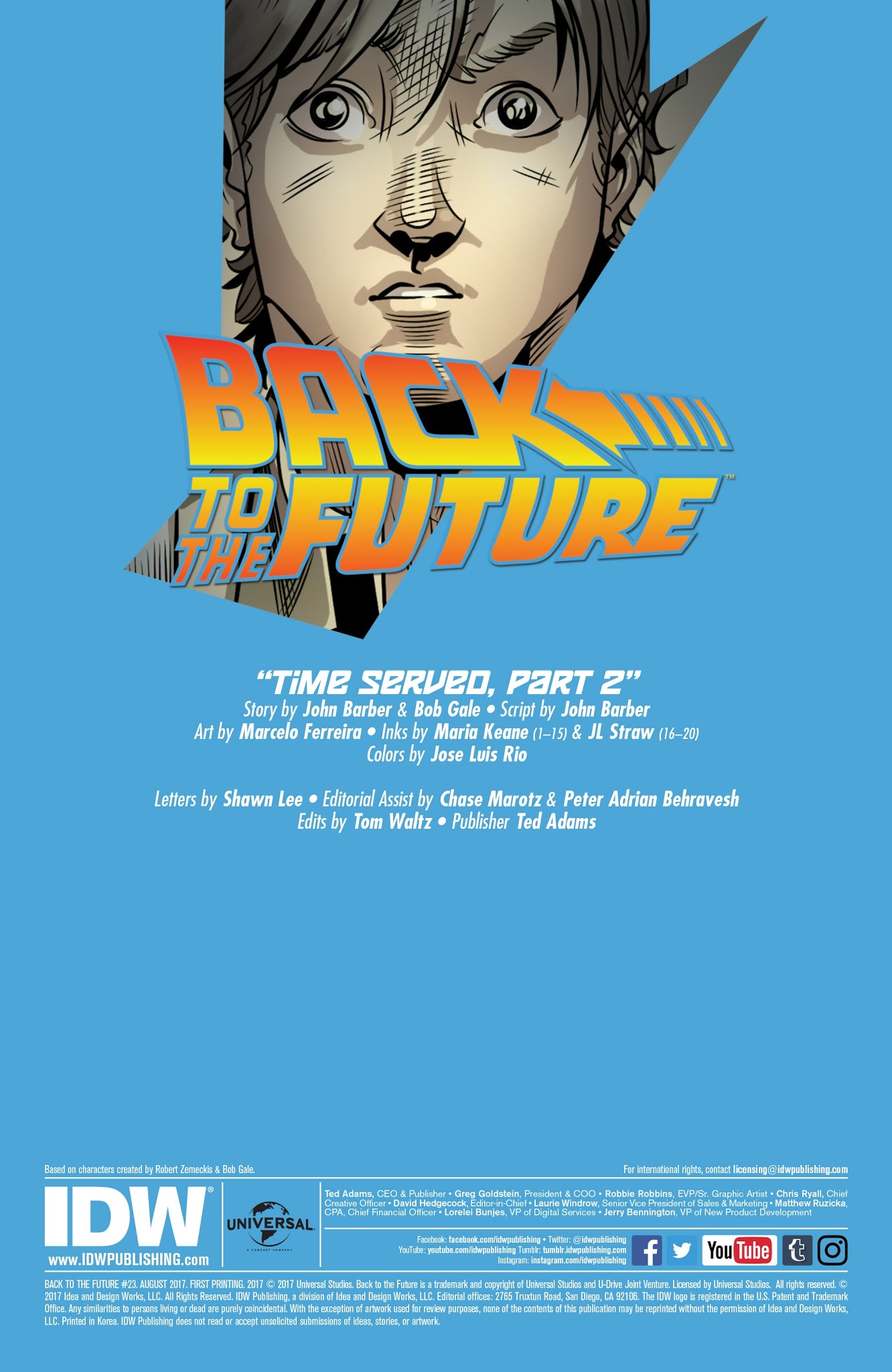 Read online Back to the Future (2015) comic -  Issue #23 - 2