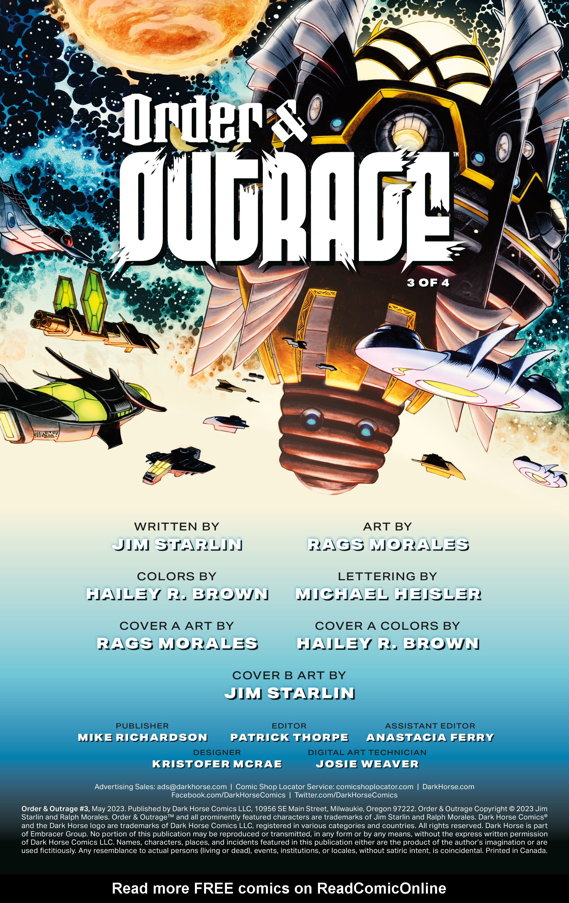 Read online Order and Outrage comic -  Issue #3 - 2