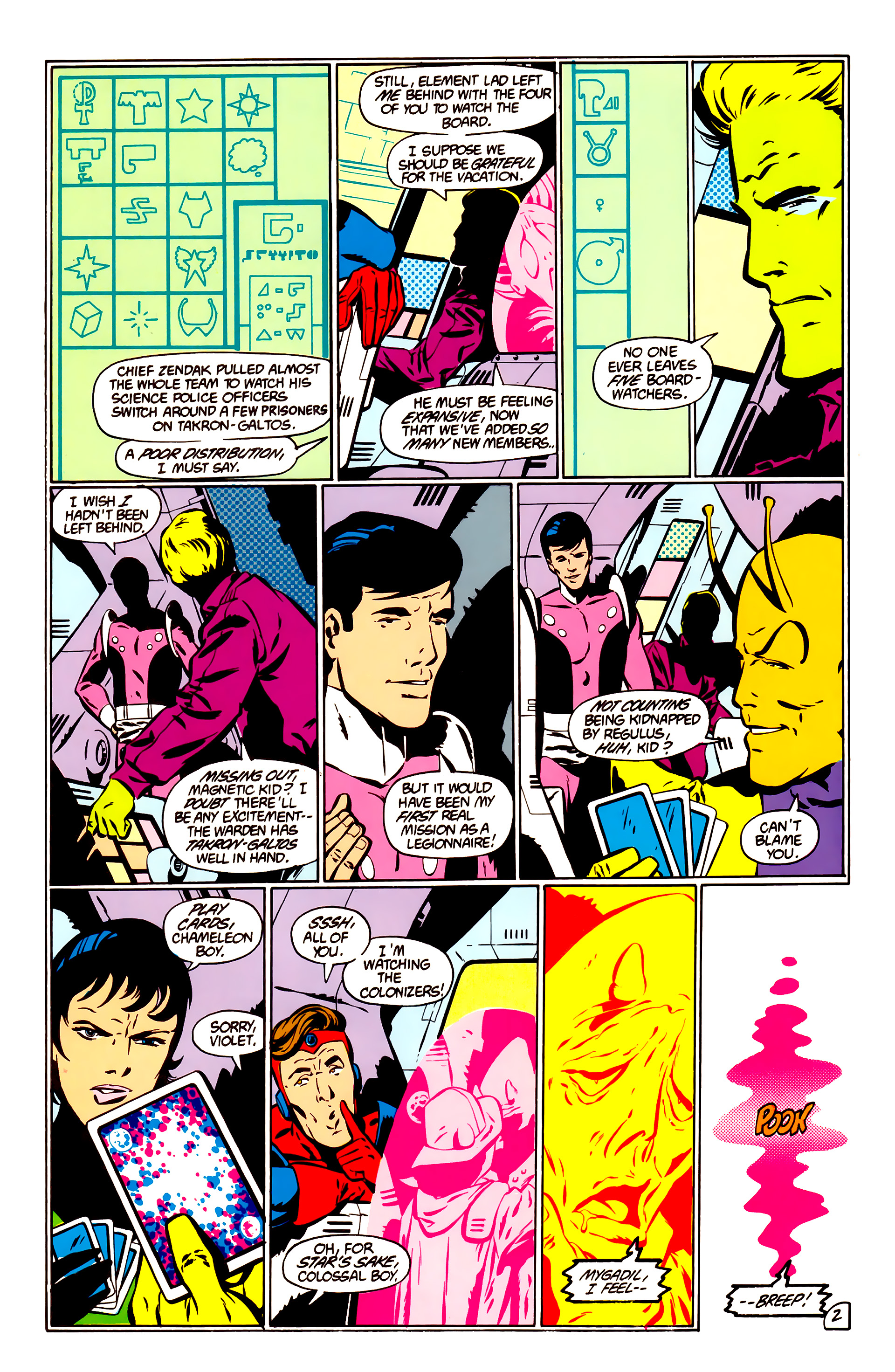 Read online Legion of Super-Heroes (1984) comic -  Issue # _Annual 1 - 4