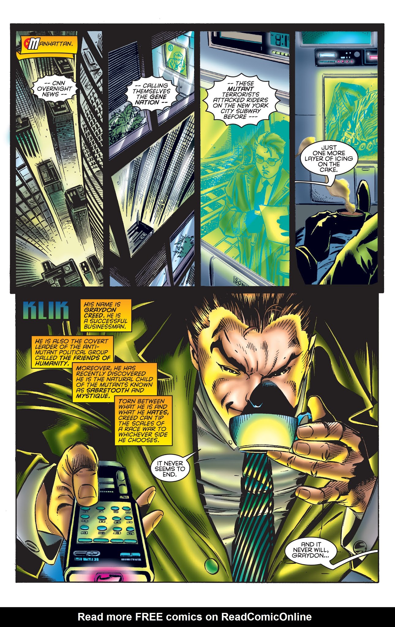 Read online X-Men: The Road to Onslaught comic -  Issue # TPB 1 - 258