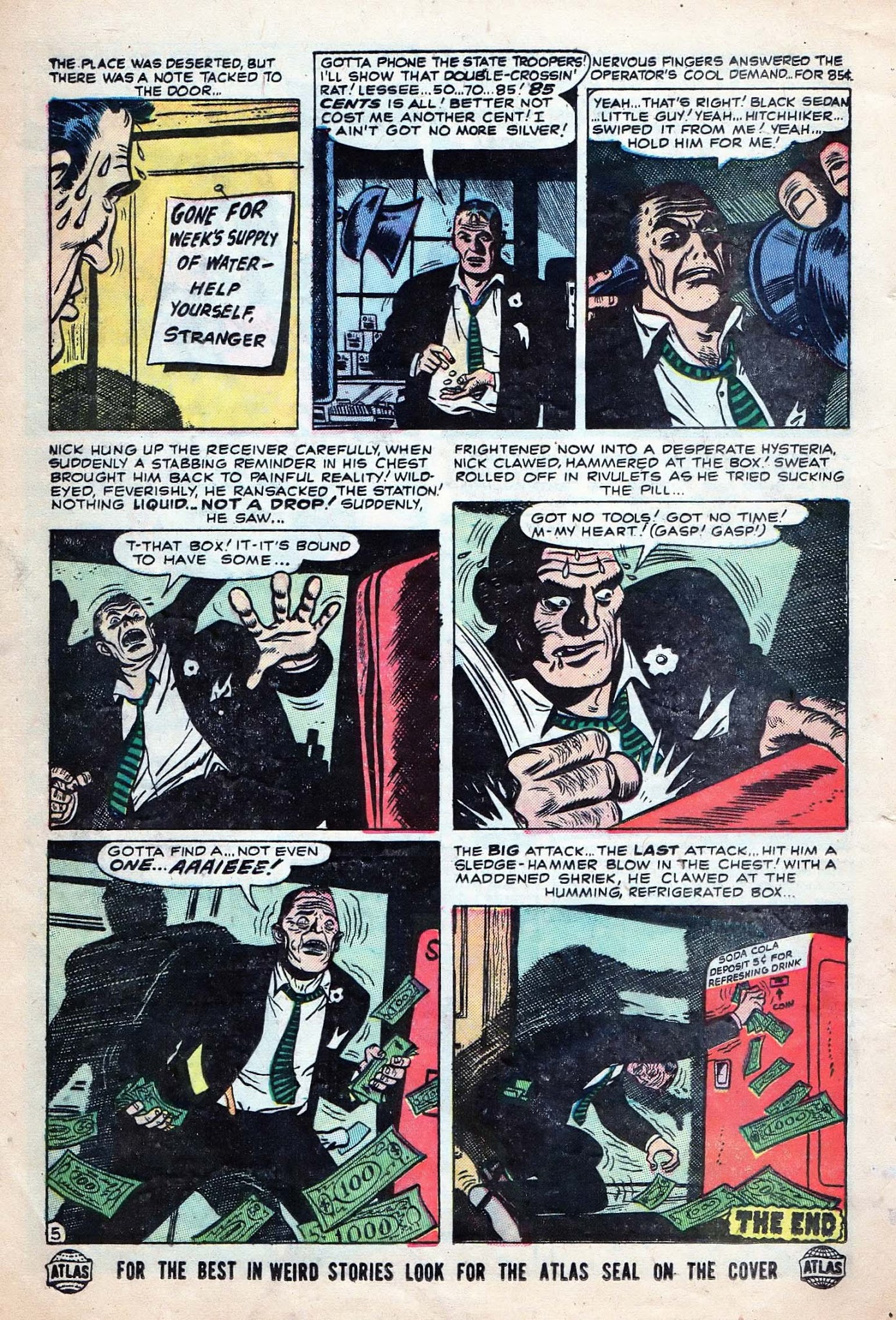 Read online Mystery Tales comic -  Issue #19 - 20