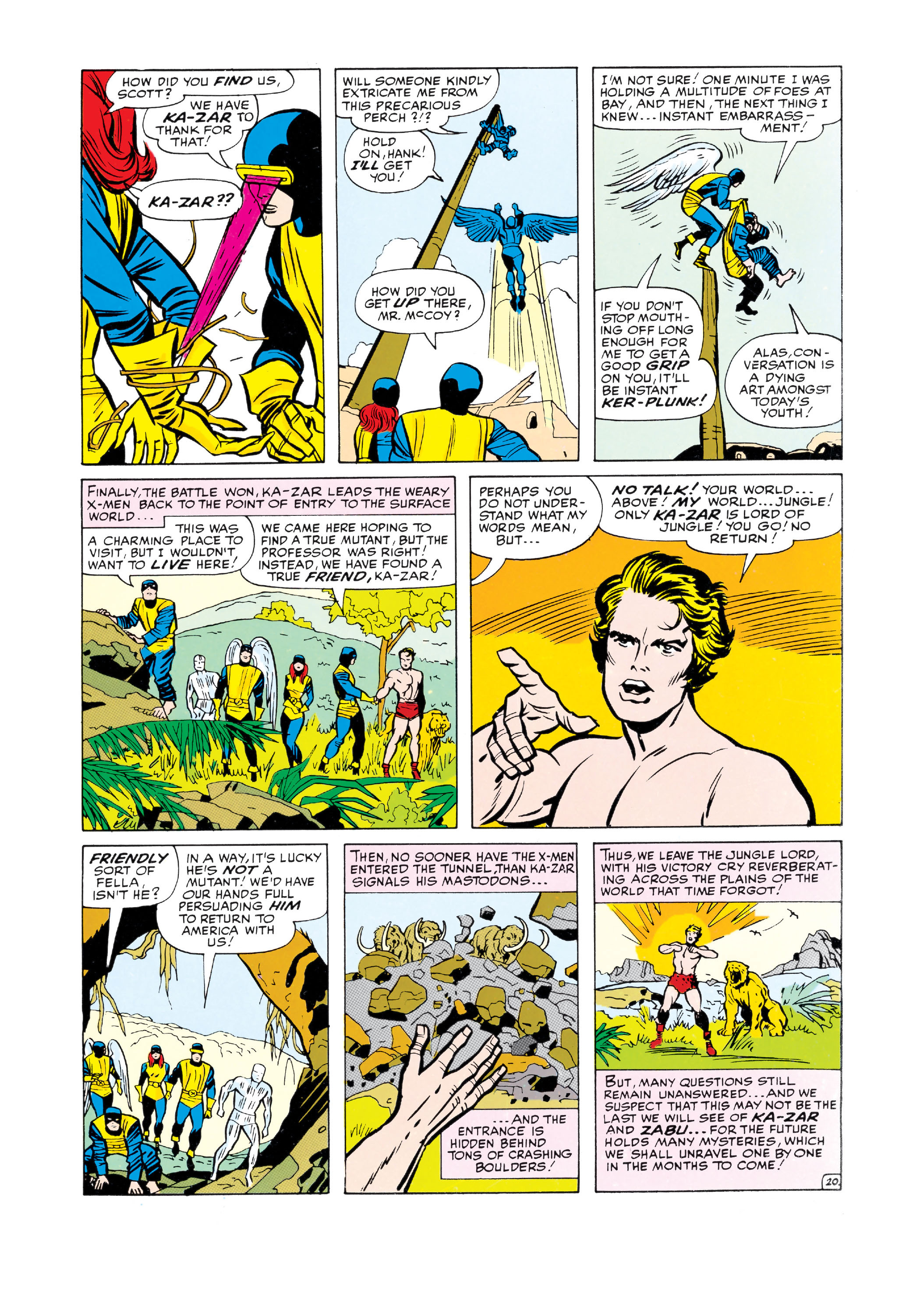 Read online Uncanny X-Men (1963) comic -  Issue #10 - 21