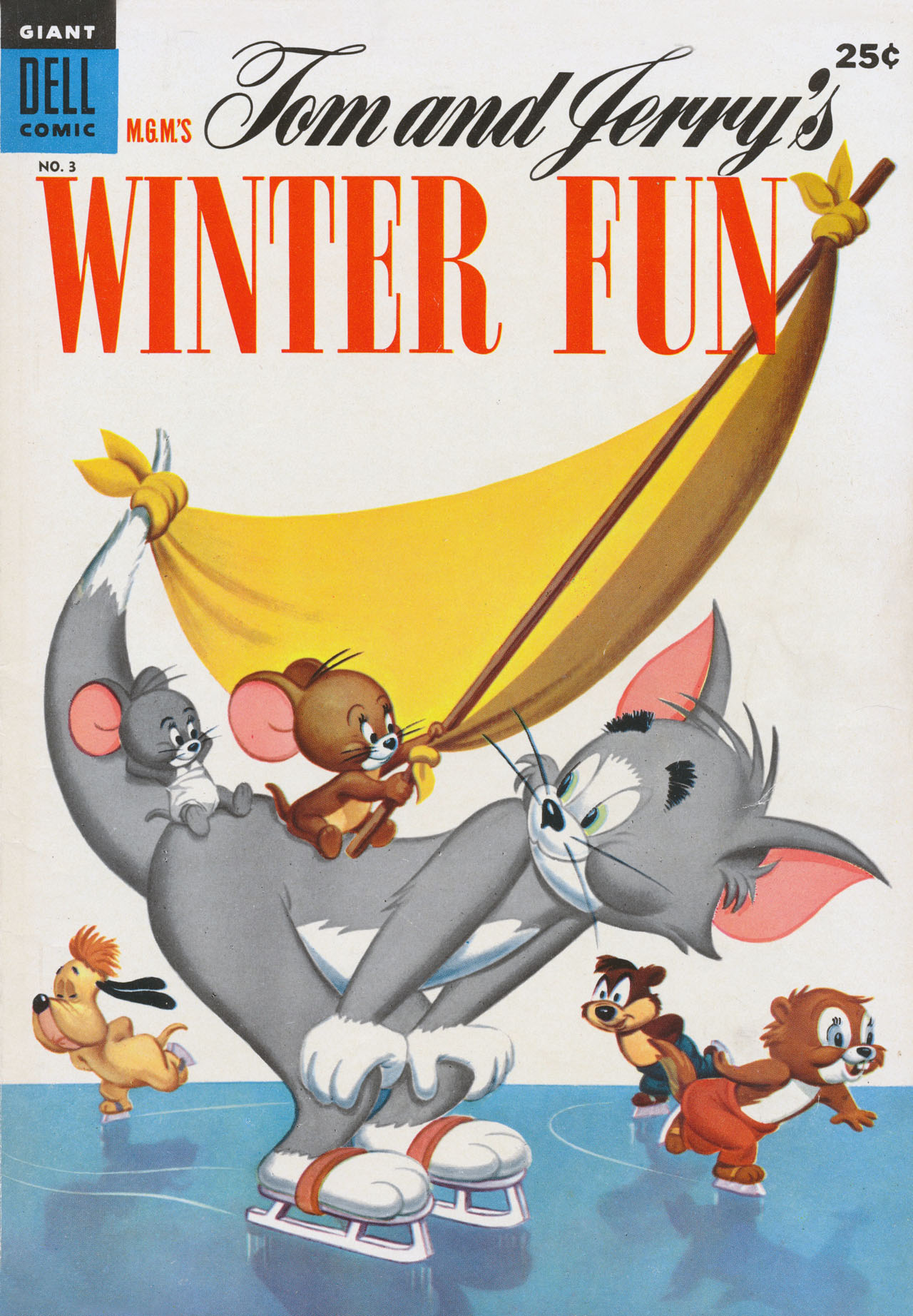 Read online M.G.M.'s Tom and Jerry's Winter Fun comic -  Issue #3 - 1