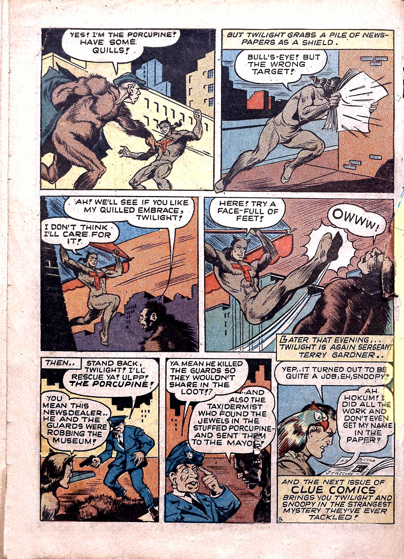 Read online Clue Comics comic -  Issue #2 - 66