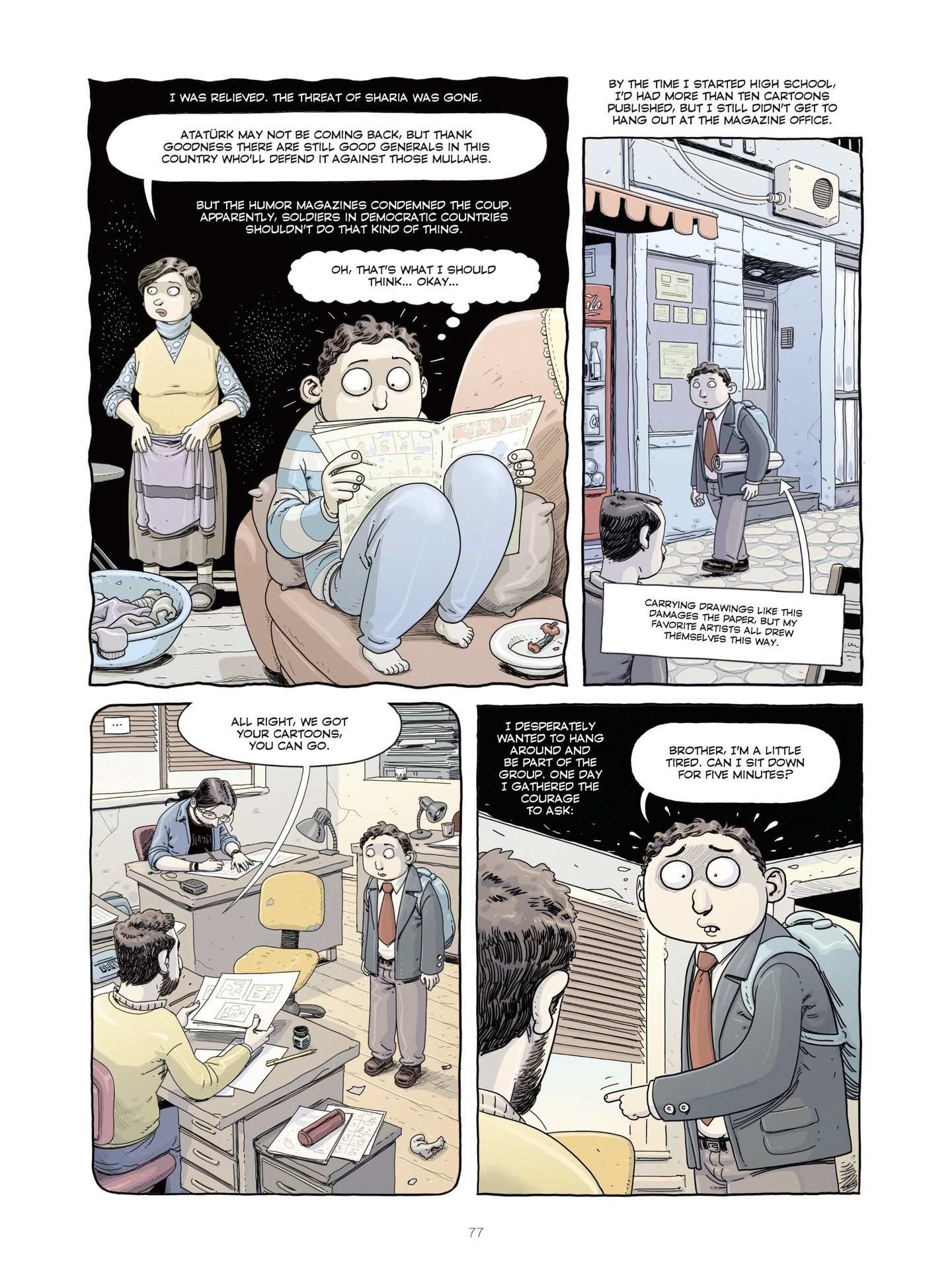 Read online Drawing On The Edge: Chronicles From Istanbul comic -  Issue # TPB (Part 1) - 73