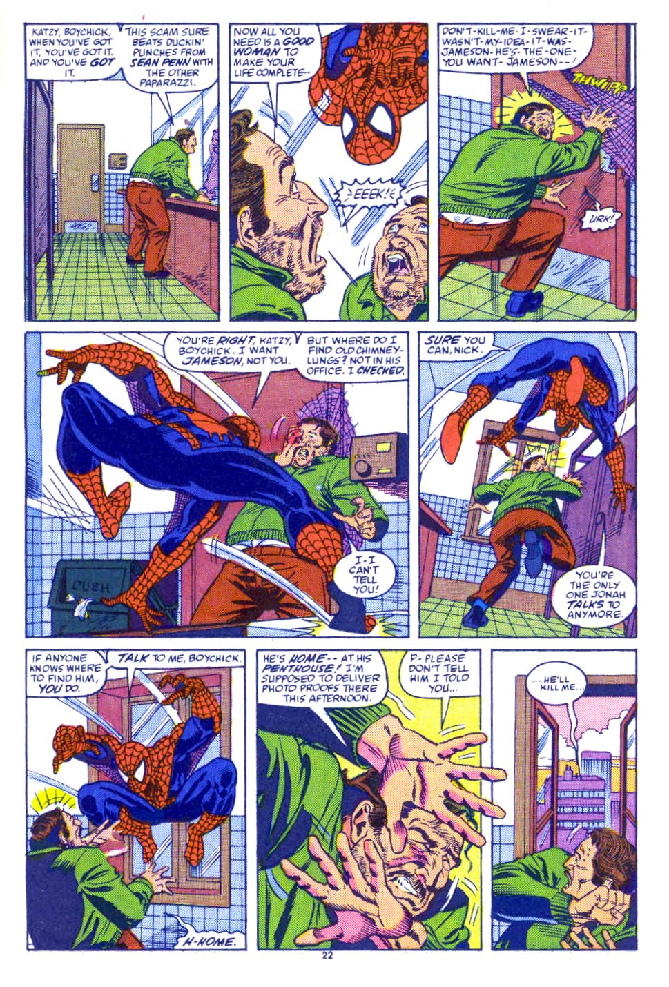 Read online Web of Spider-Man (1985) comic -  Issue #54 - 18