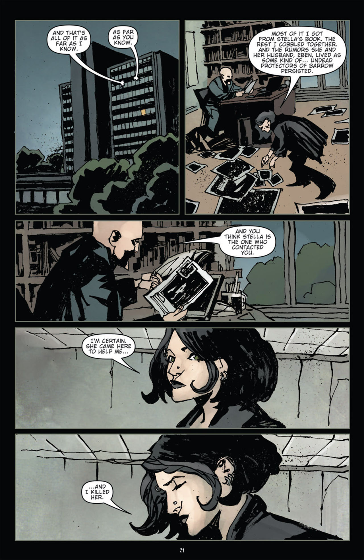 Read online 30 Days of Night (2011) comic -  Issue #7 - 22