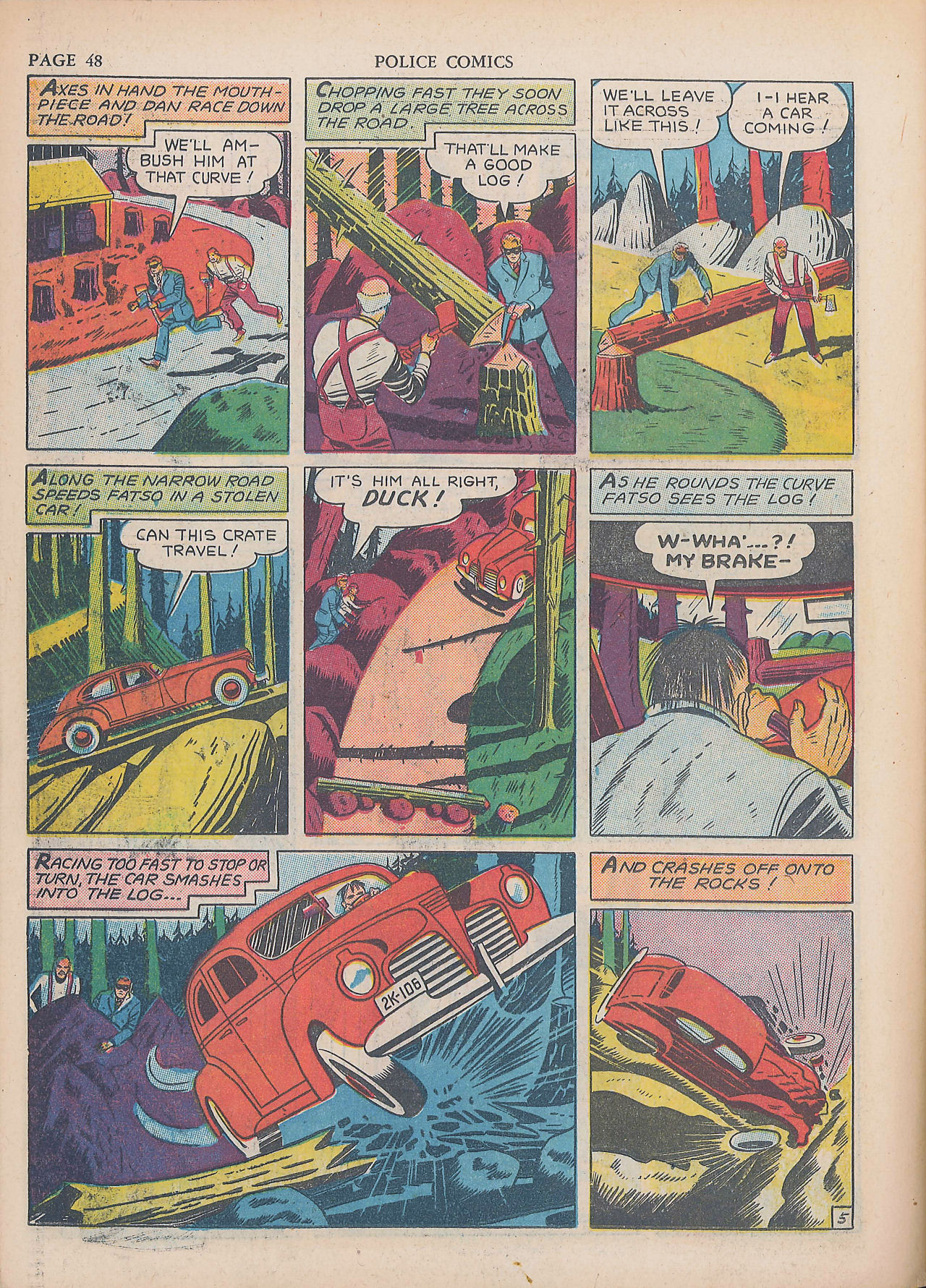 Read online Police Comics comic -  Issue #3 - 51