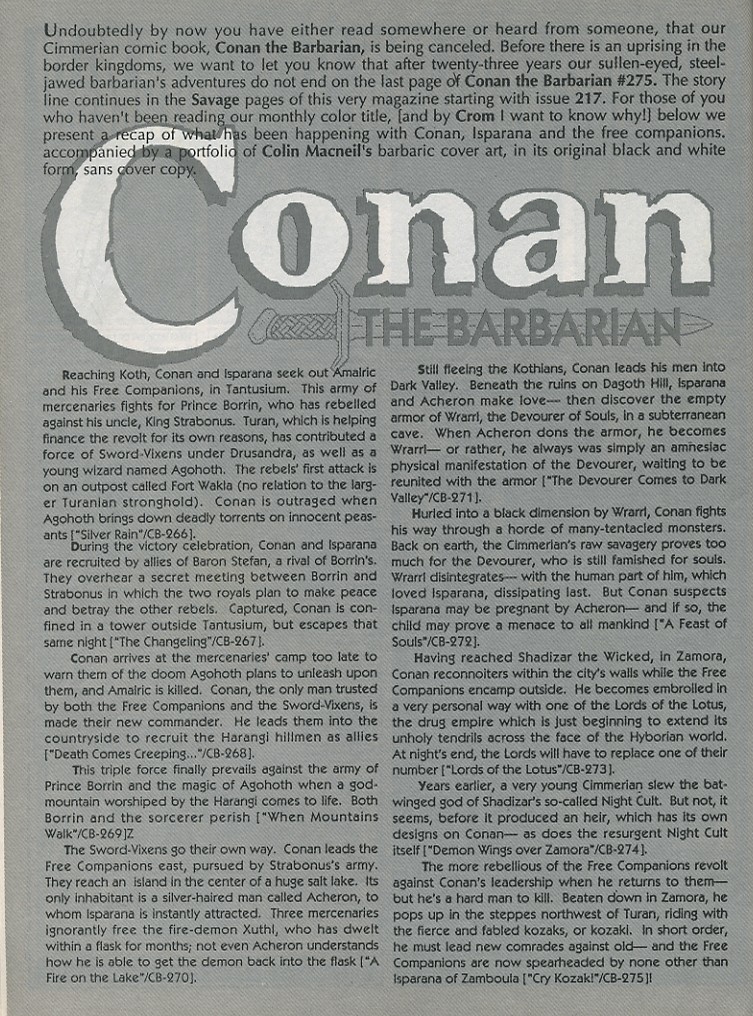 Read online The Savage Sword Of Conan comic -  Issue #215 - 54