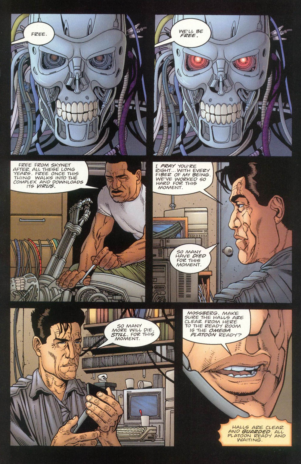 Read online T2: Nuclear Twilight comic -  Issue #3 - 18