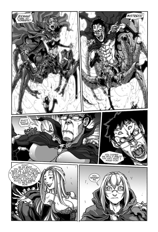 Read online Spinnerette comic -  Issue #7 - 19