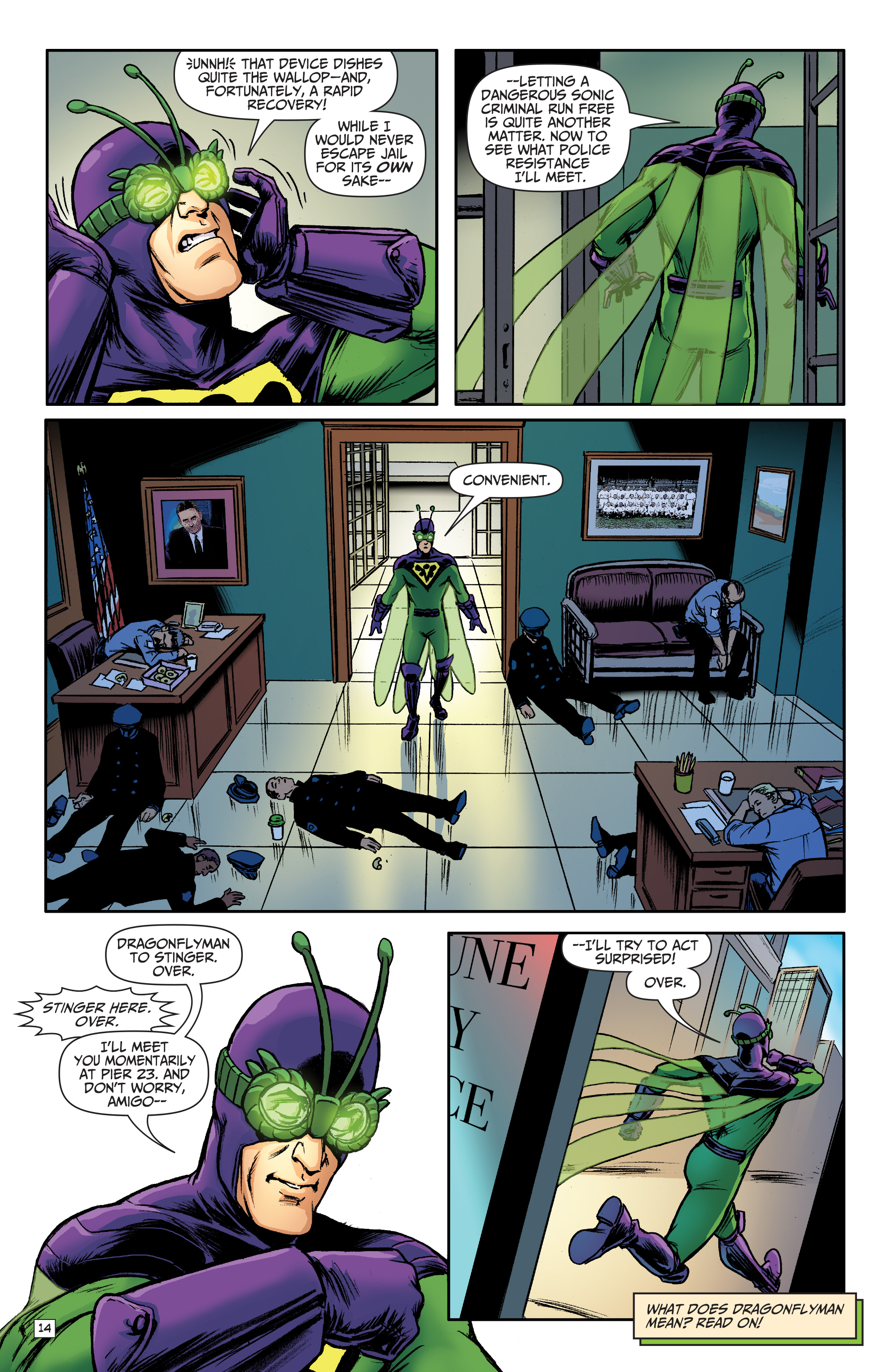 Read online Dragonfly & Dragonflyman comic -  Issue # Full - 16