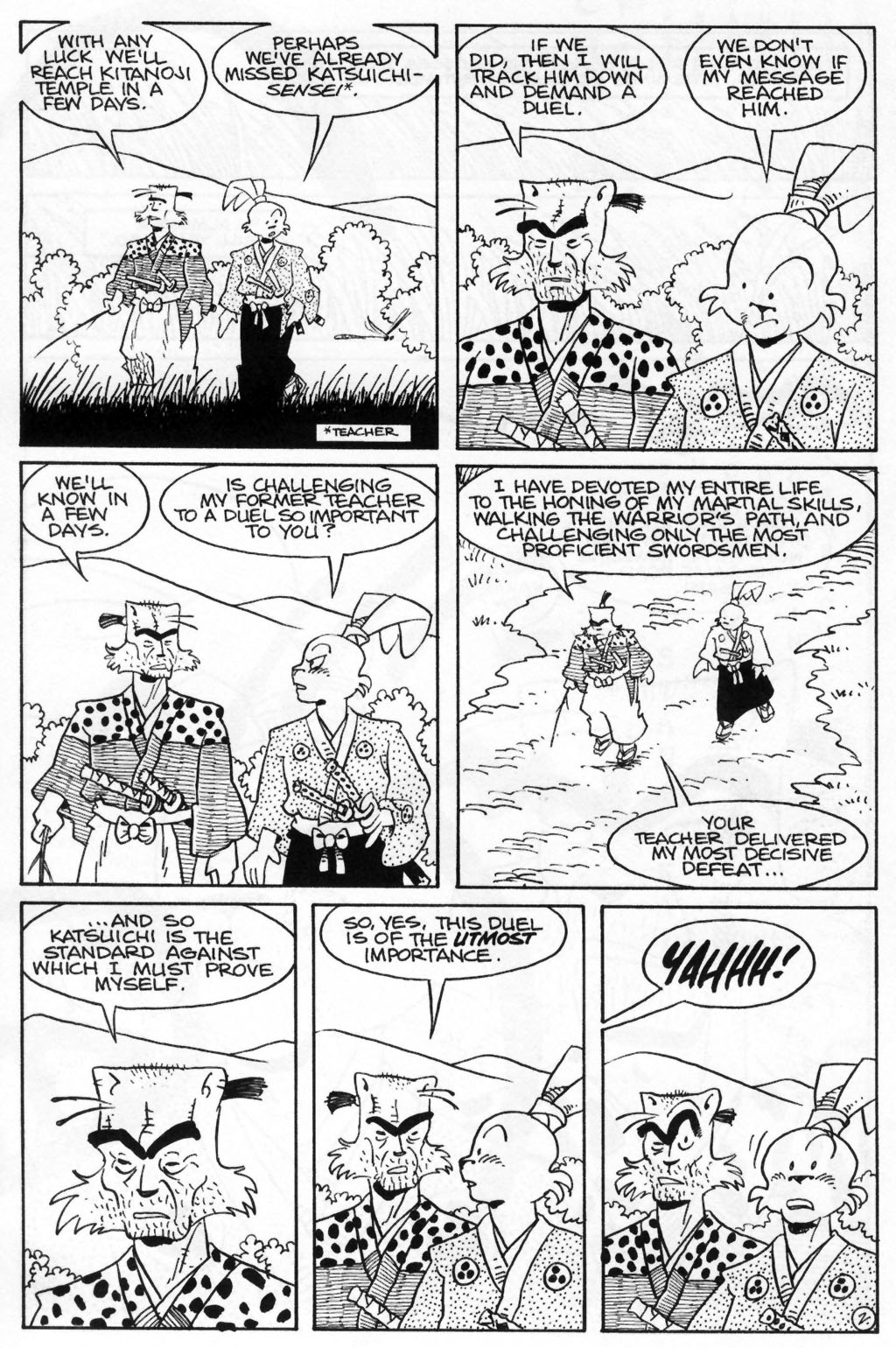 Usagi Yojimbo (1996) Issue #58 #58 - English 4
