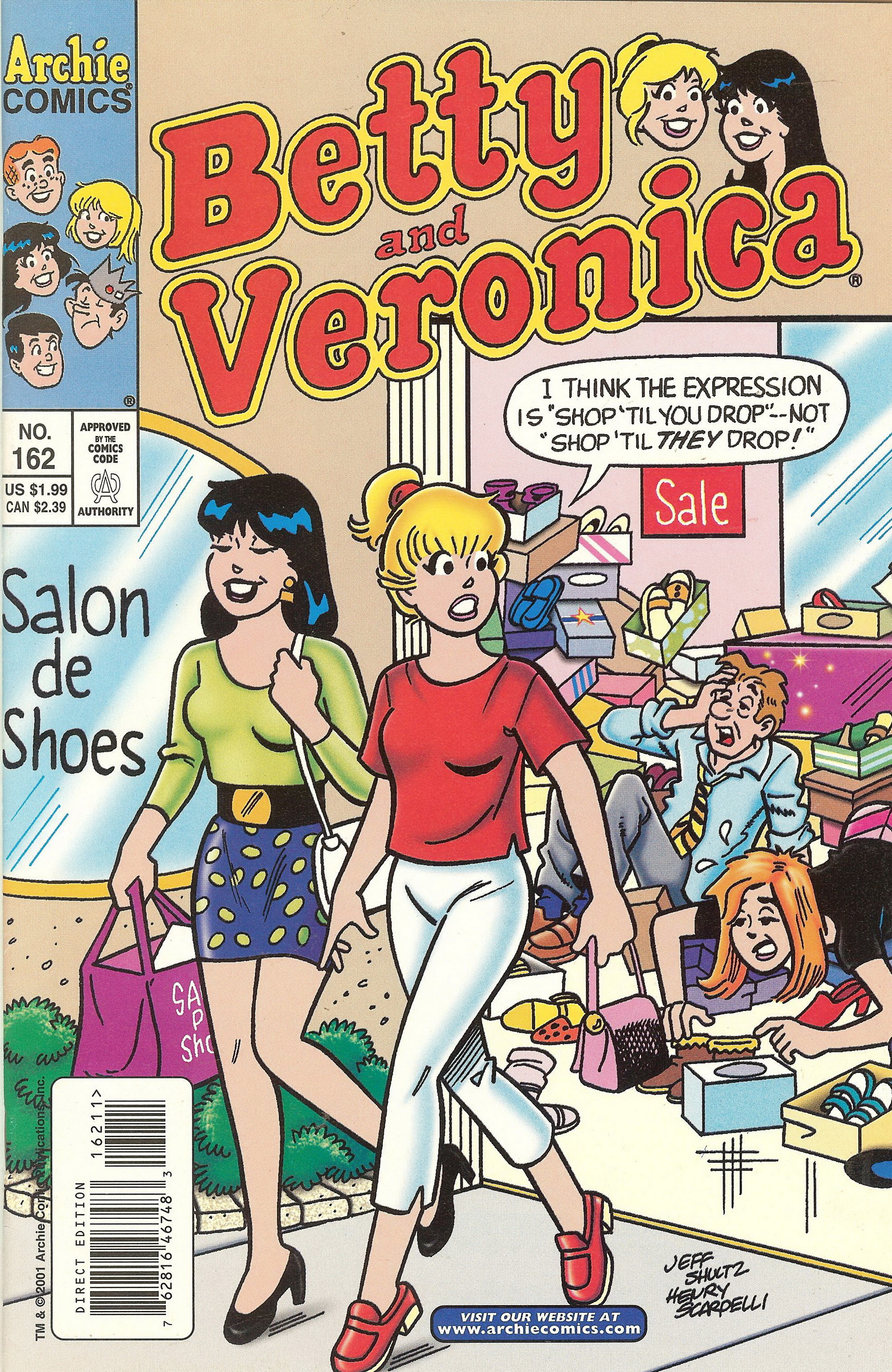 Read online Betty and Veronica (1987) comic -  Issue #162 - 1