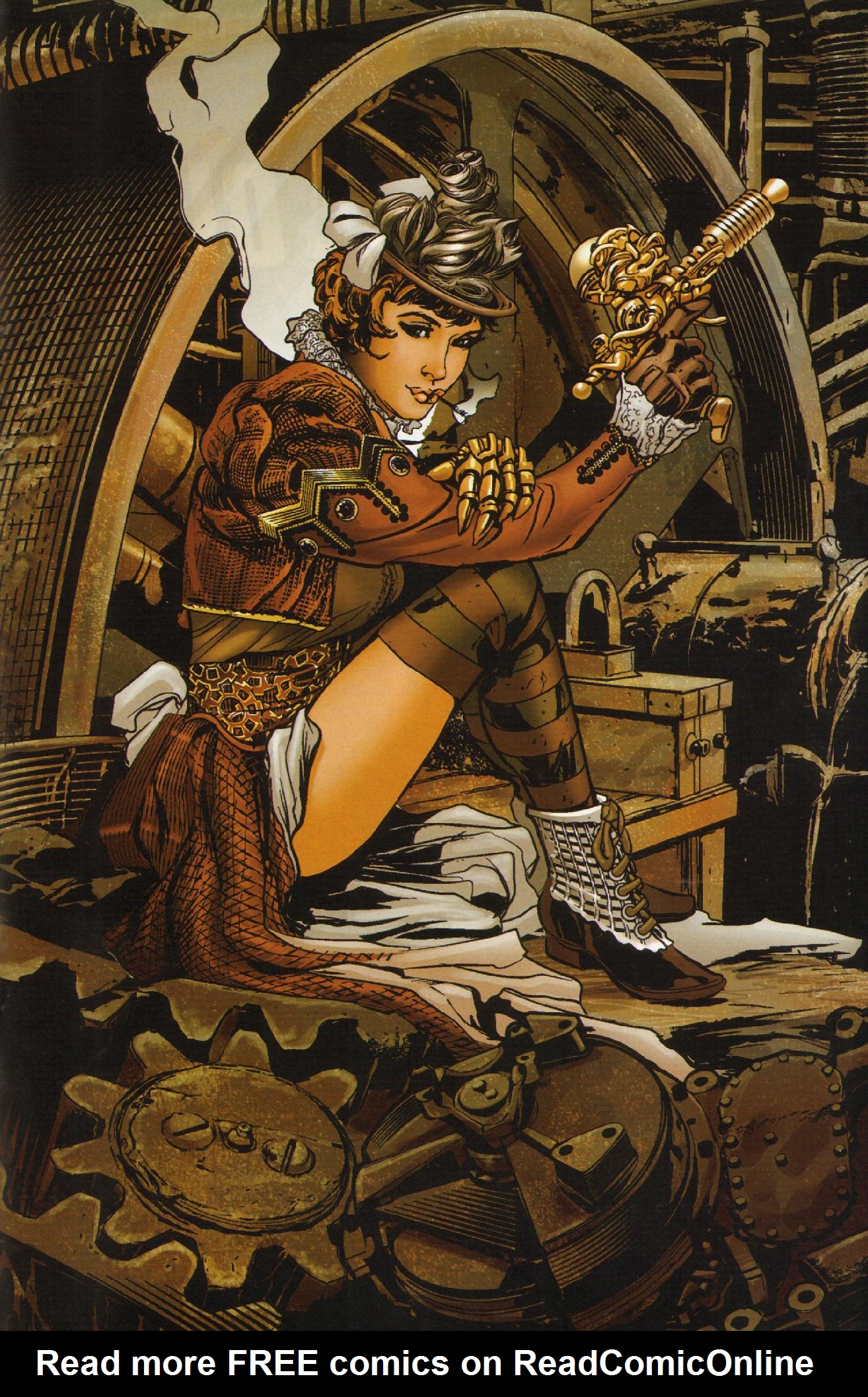 Read online Victorian Secret: Girls of Steampunk comic -  Issue #1 - 29