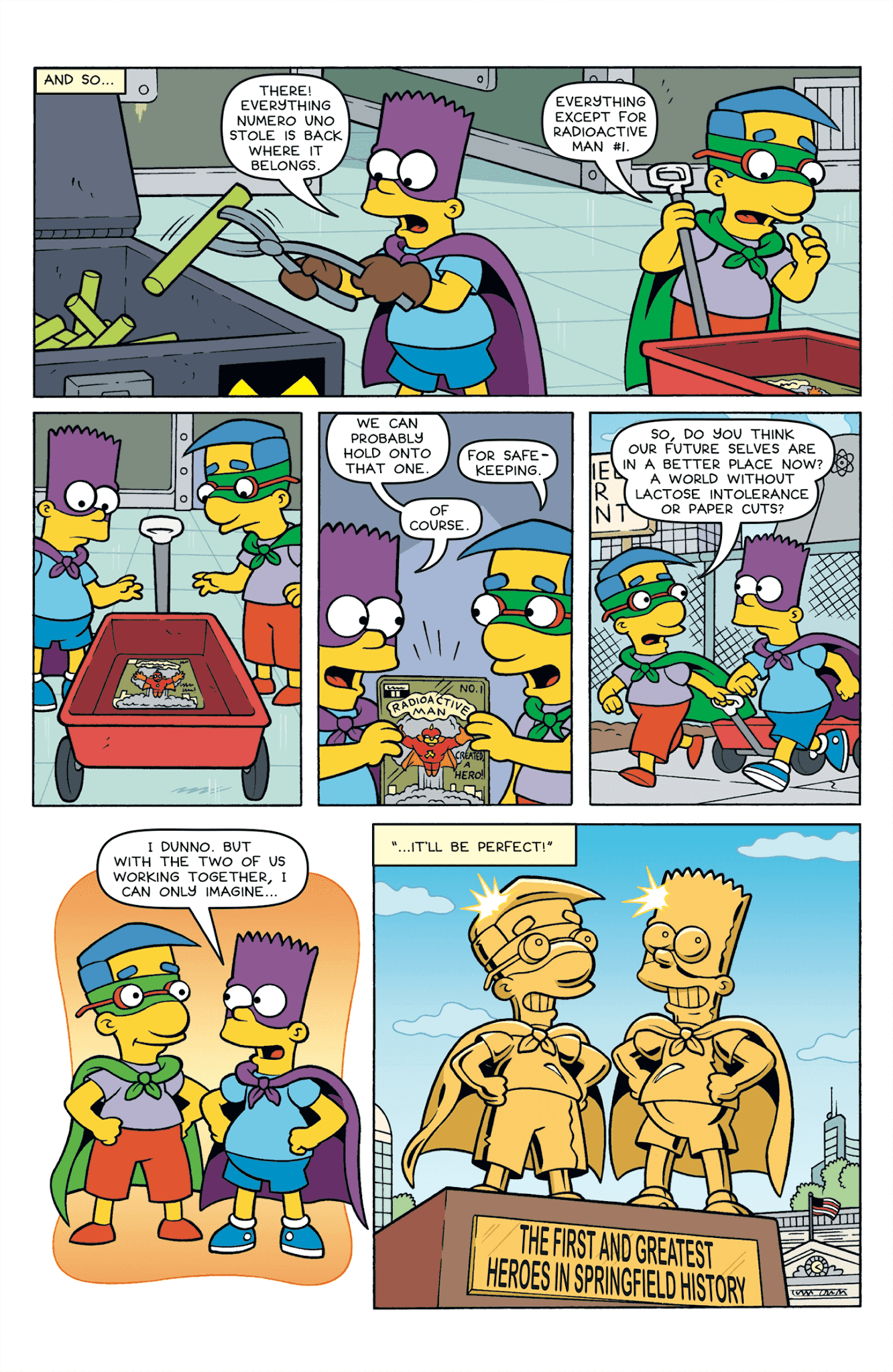 Read online Simpsons One-Shot Wonders: Bartman Spectacularly Super Secret Saga comic -  Issue #3 - 20