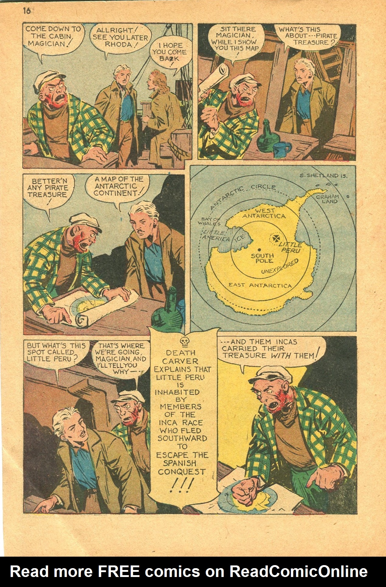 Read online Super-Magician Comics comic -  Issue #18 - 16