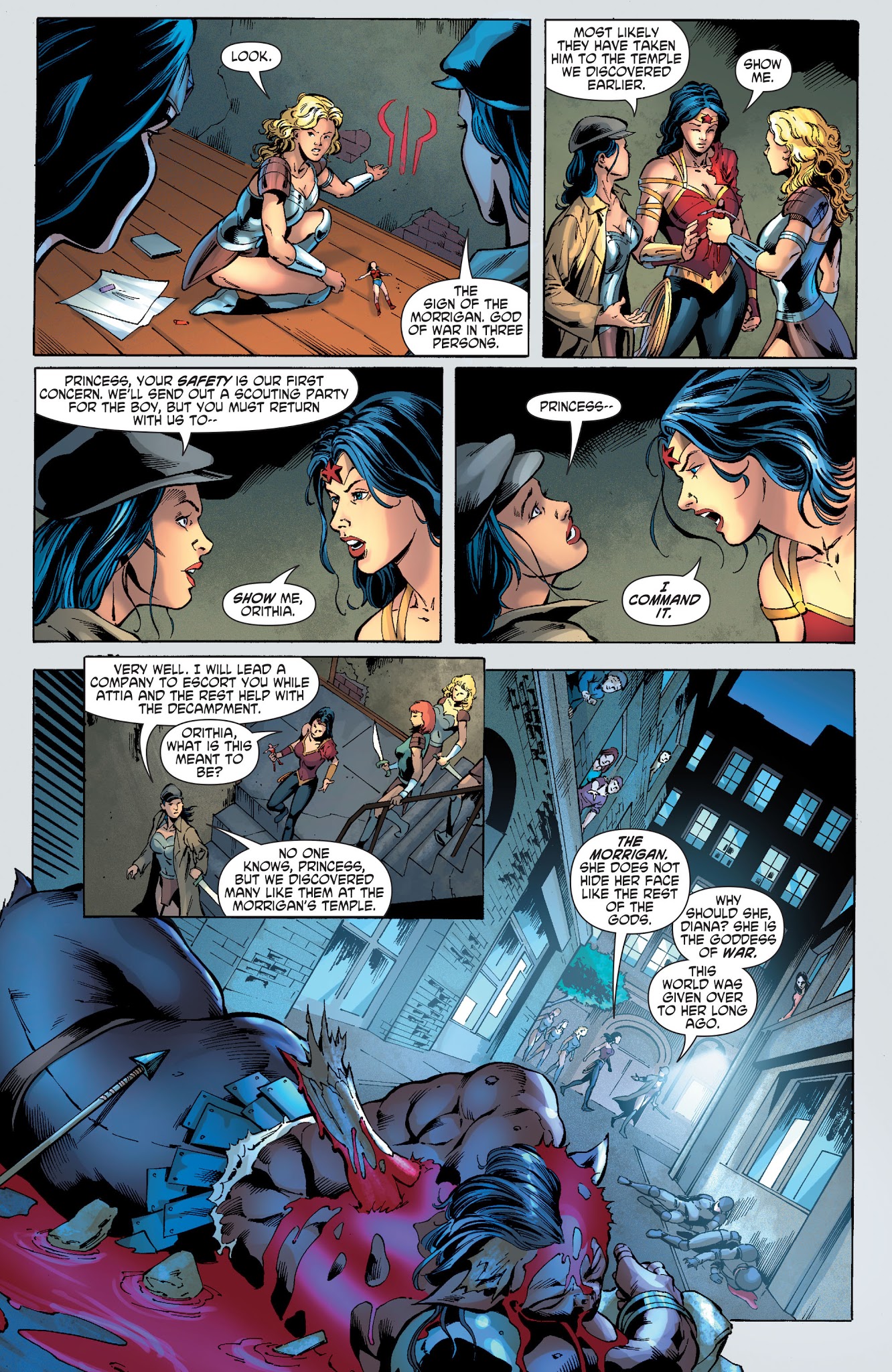 Read online Wonder Woman: Odyssey comic -  Issue # TPB 1 - 154