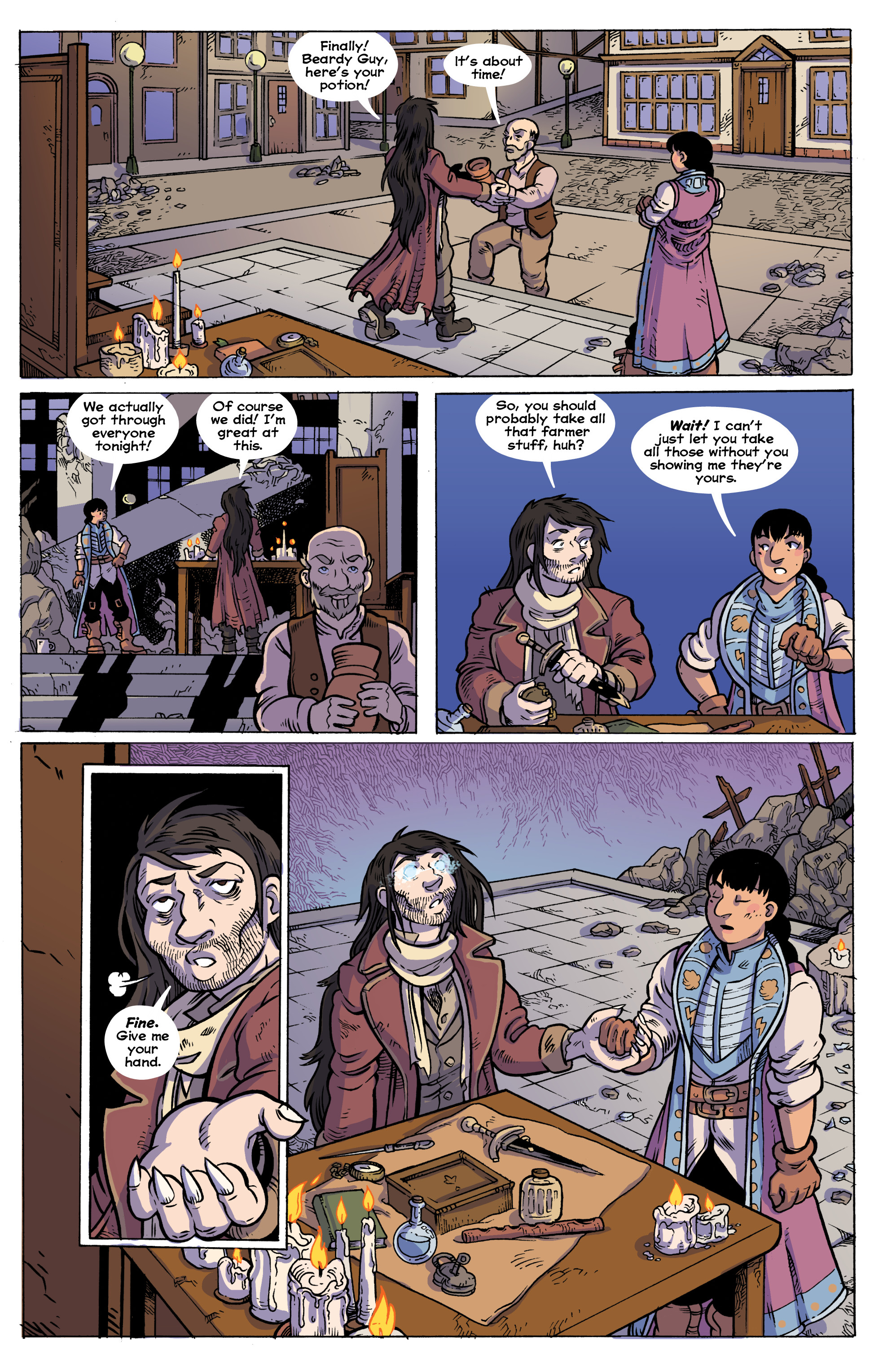Read online The Castoffs comic -  Issue # _TPB 3 - 47
